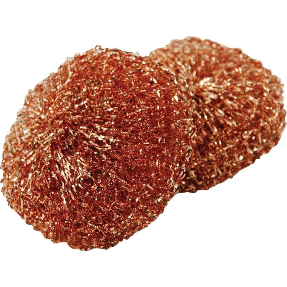 Esponjas de Cobre Libman - Paquete de 2, Resistente al Óxido