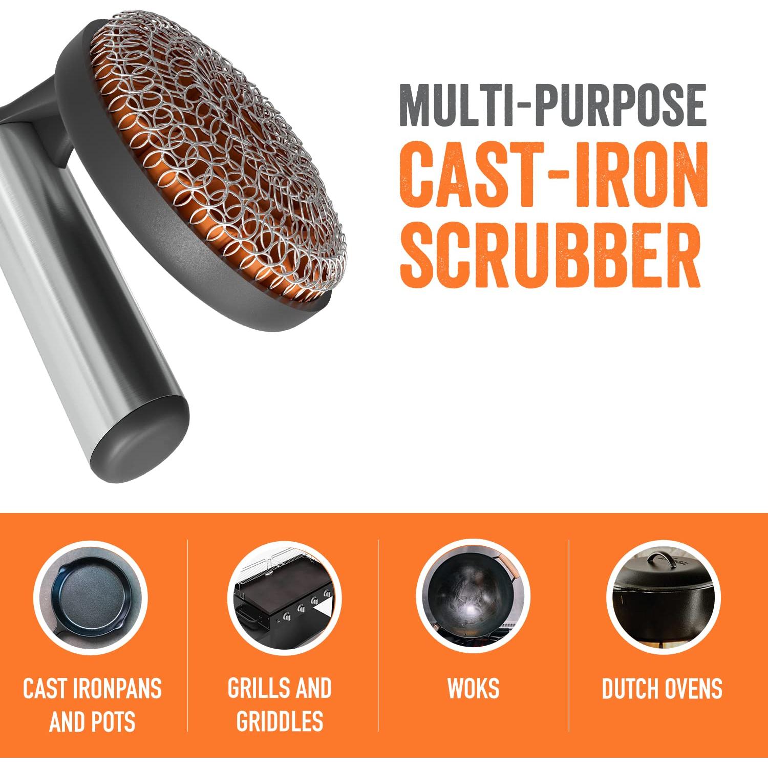 Limpiador de Sartén de Hierro Fundido Yukon Glory YG-999