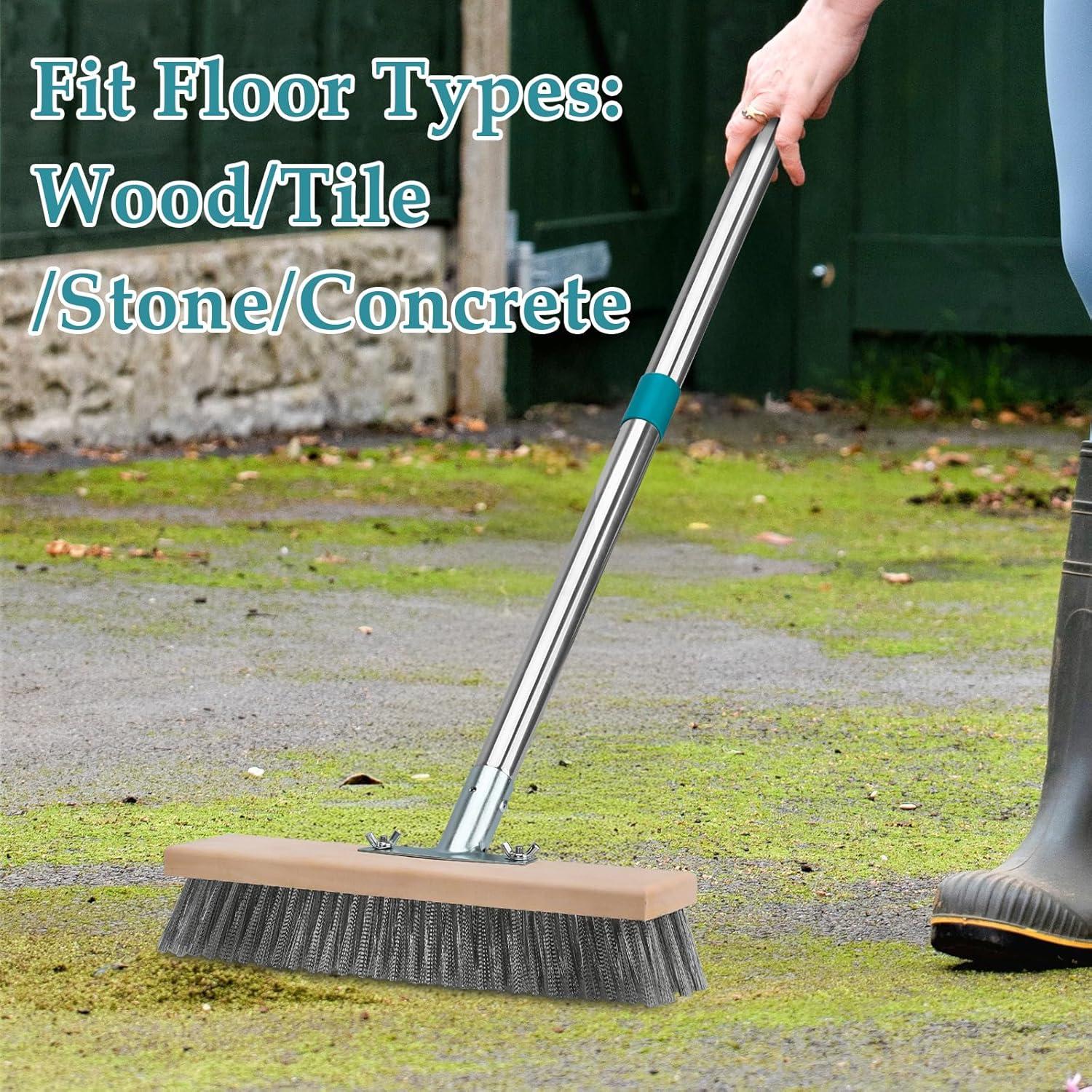 Cepillo de limpieza TrueYee de acero inoxidable 30 cm x 135 cm