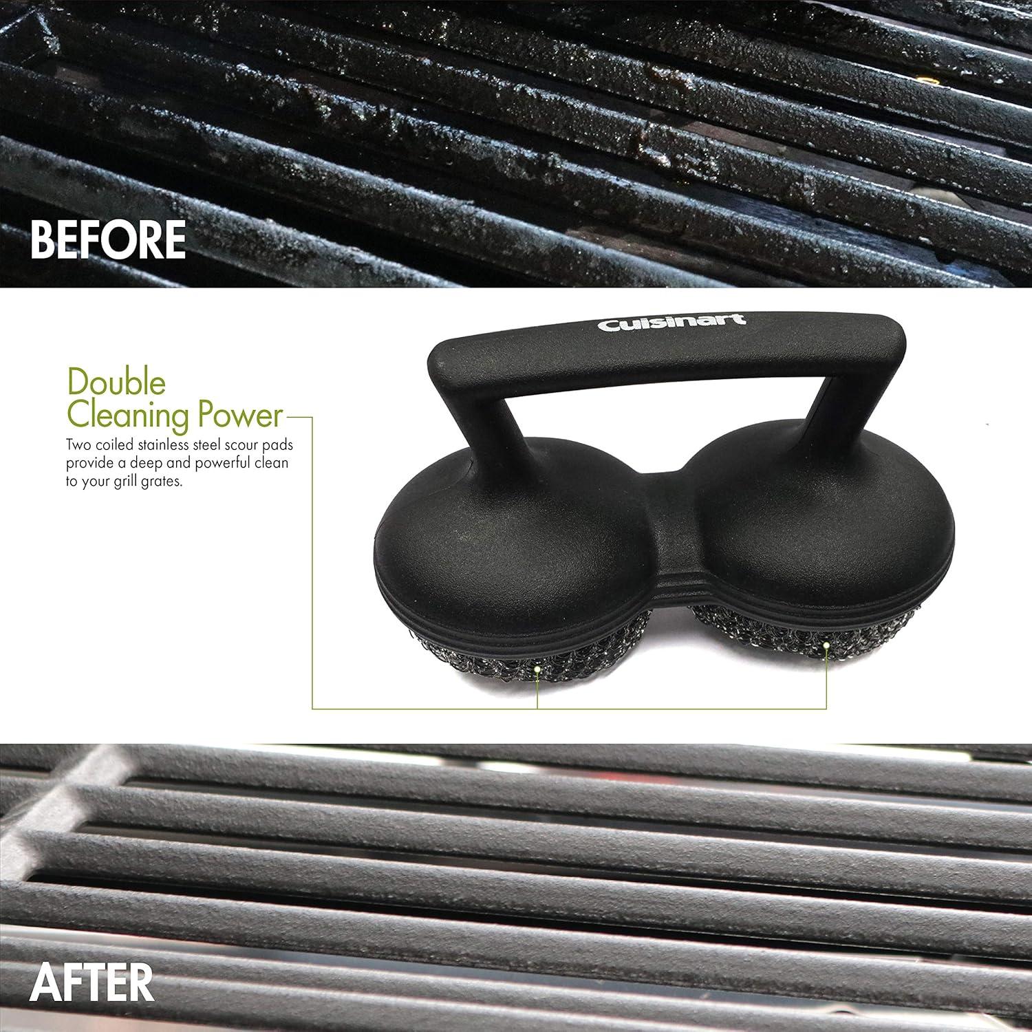 Cepillo de Parrilla Cuisinart CCB-505 Acero Inoxidable Reutilizable