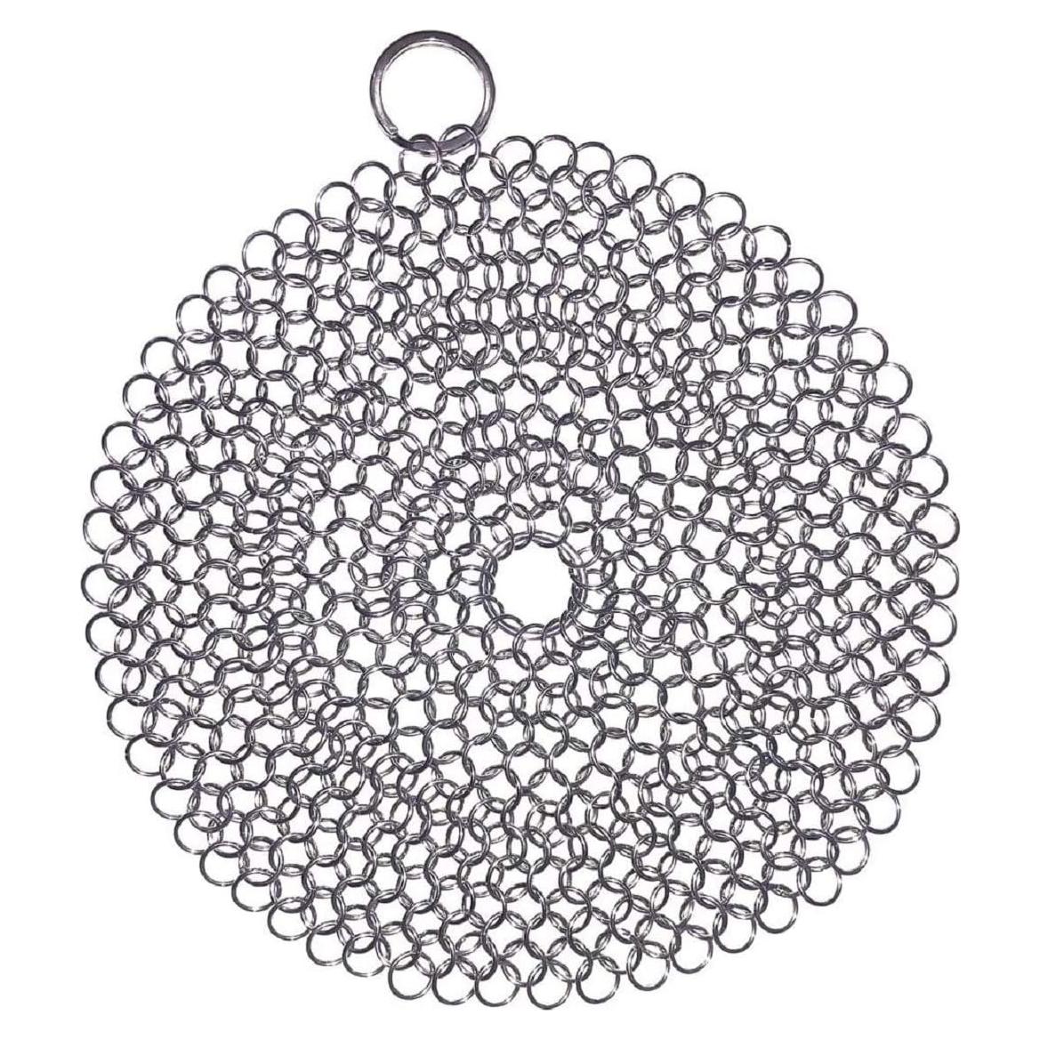 Limpiador de Malla de Cadena SUJAYU para Sartenes Hierro Fundido