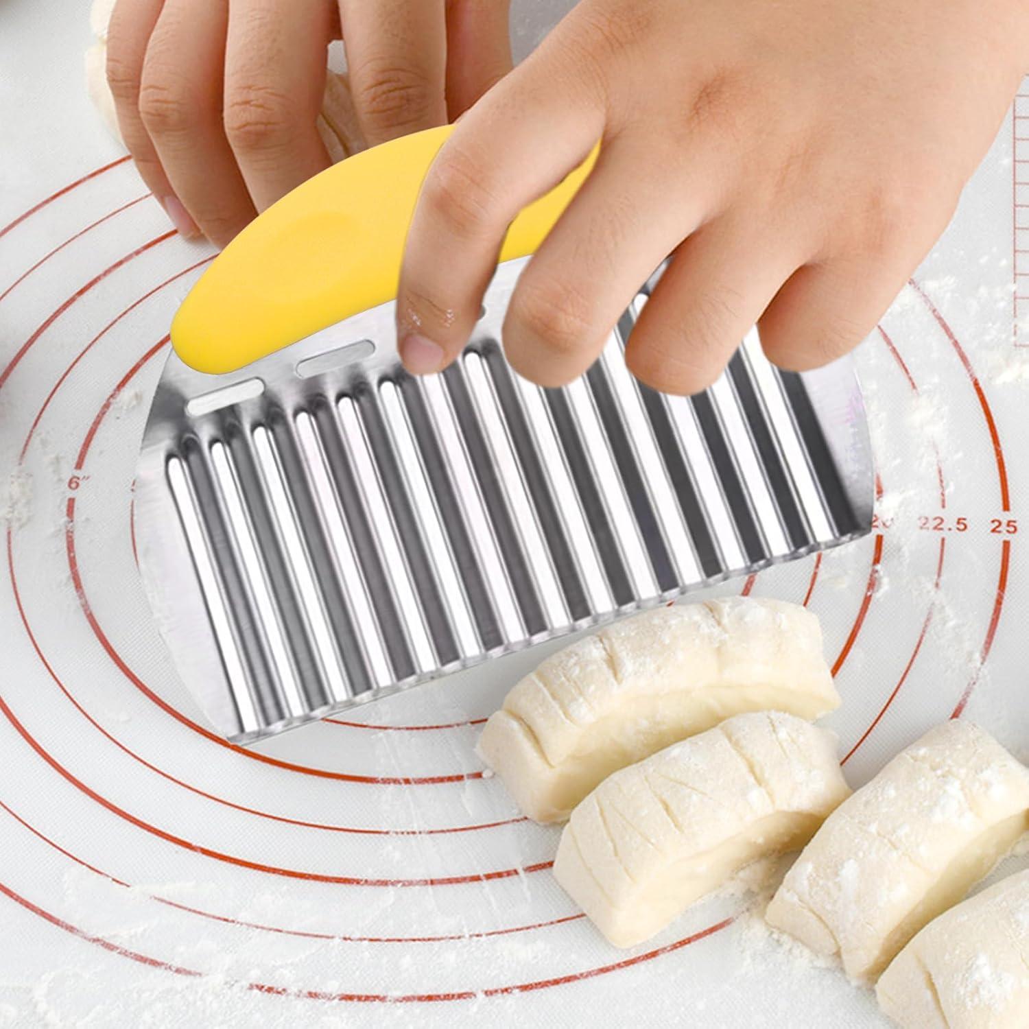 Cortador de Arrugas Grande JAYVAR de Acero Inoxidable 12.7cm