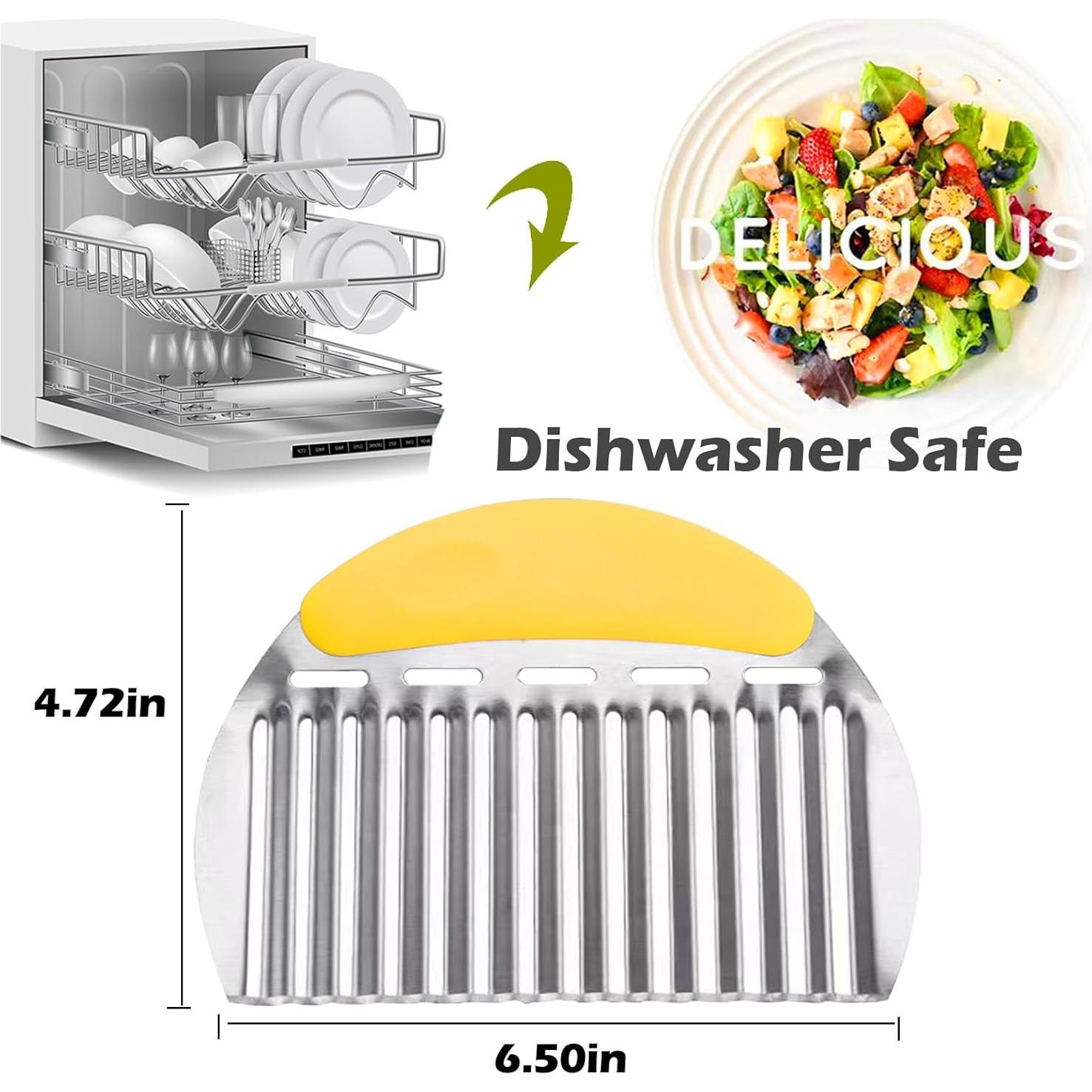 Cortador de Arrugas Grande JAYVAR de Acero Inoxidable 12.7cm