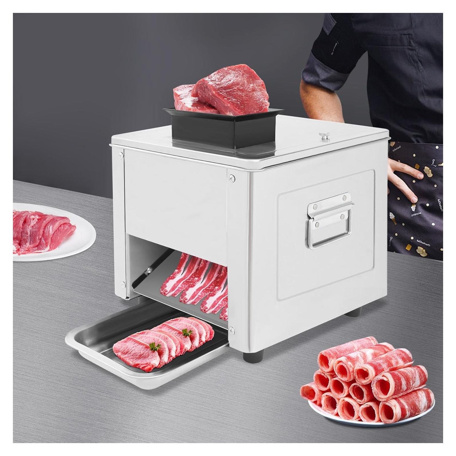 Cortadora de Carne Eléctrica LIANDU-US 850W 150 kg/h 15mm