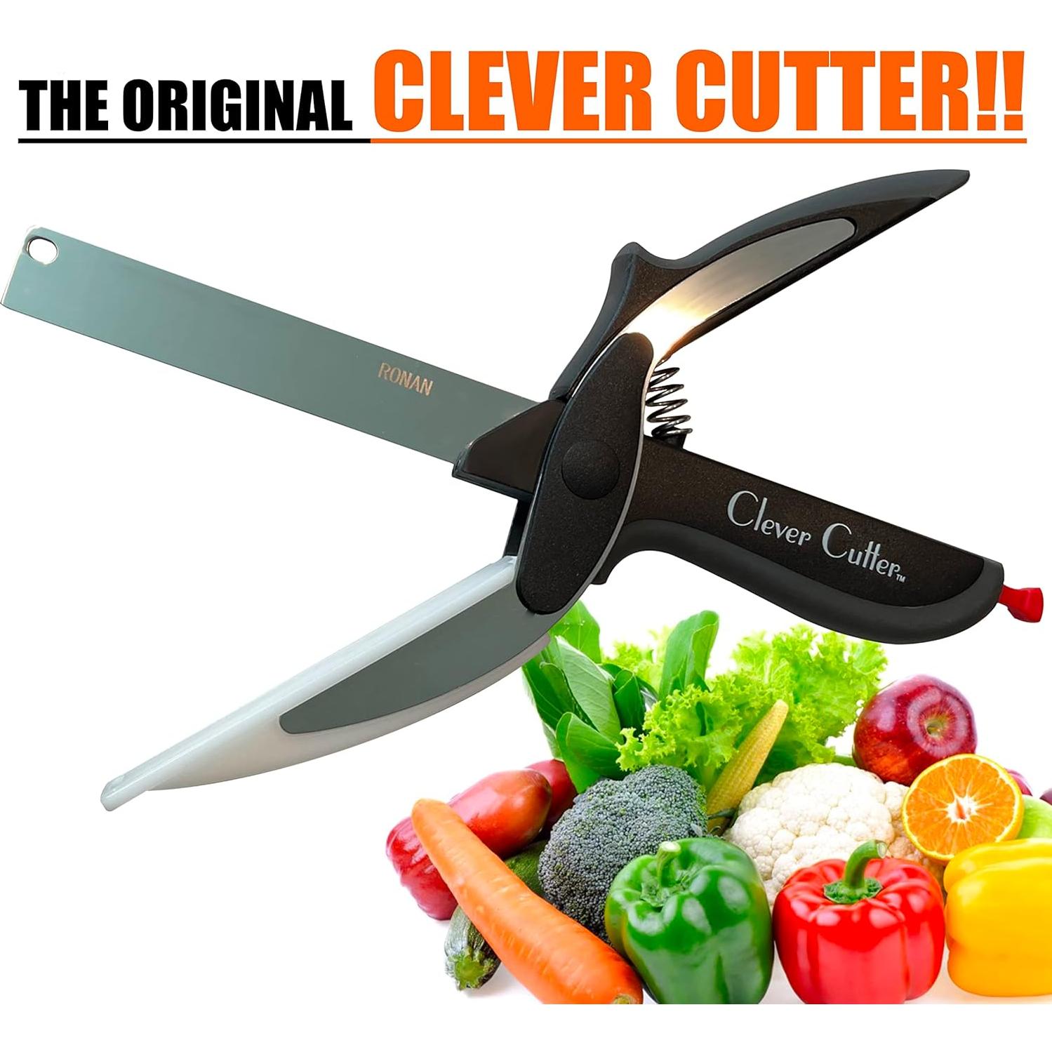 Cuchillo y Tabla de Cortar 2-en-1 Ronan Clever Cutter