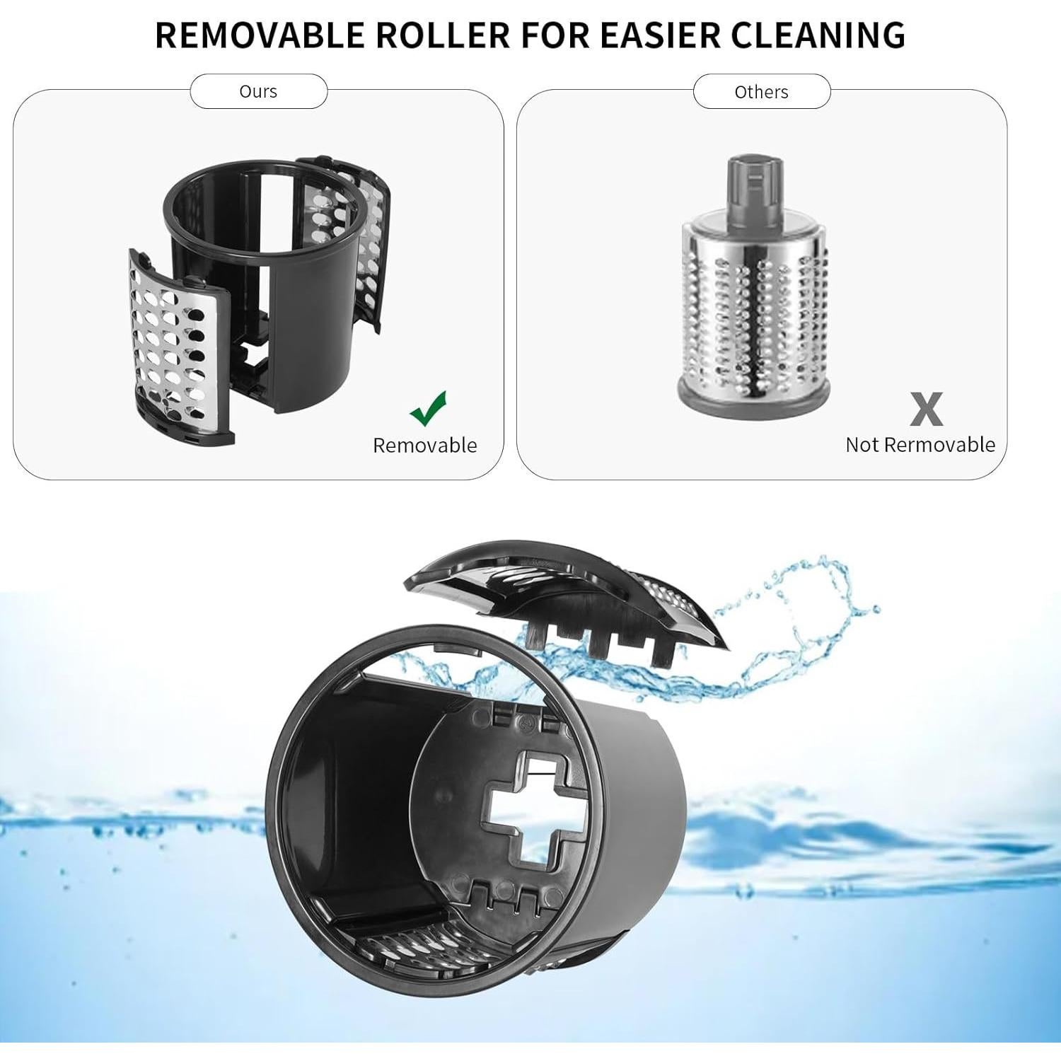 Accesorio Cortador y Rallador KitchenAid Gdrtwwh 5 en 1