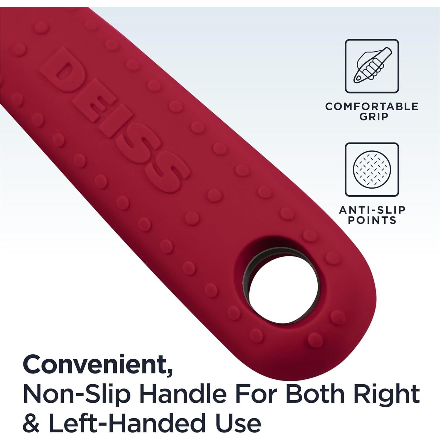 Pelador de Verduras Deiss PRO con Cabezal Giratorio y Exprimidor