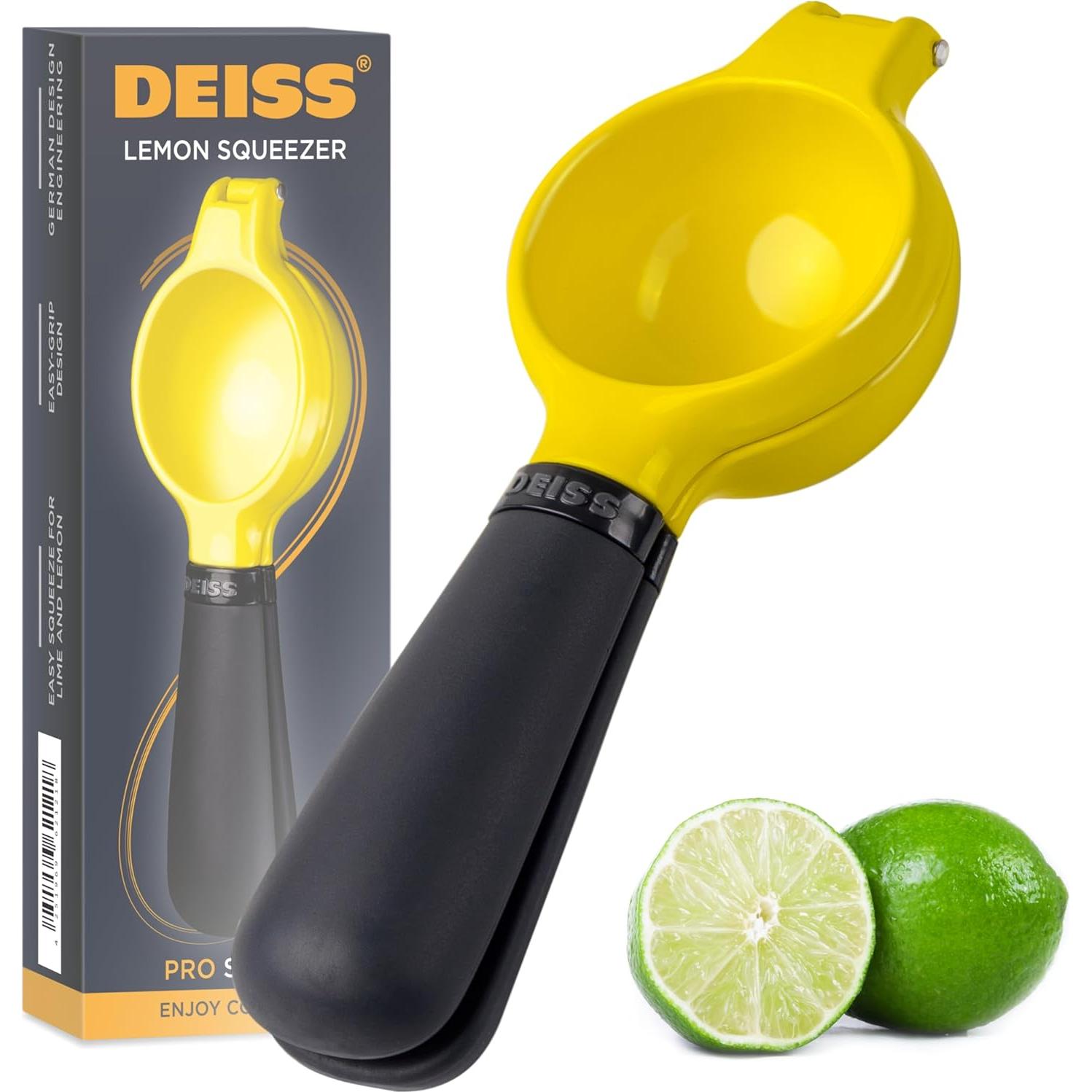 Pelador de Verduras Deiss PRO con Cabezal Giratorio y Exprimidor