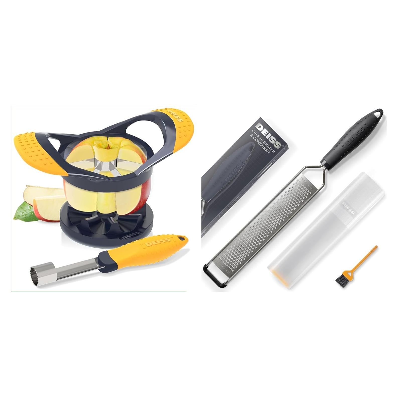 Juego Deiss PRO Cortador y Quita Corazones de Manzanas