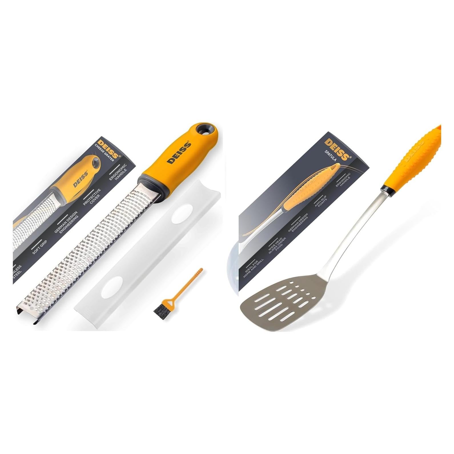 Rallador de Cítricos y Queso Deiss PRO Acero Inoxidable