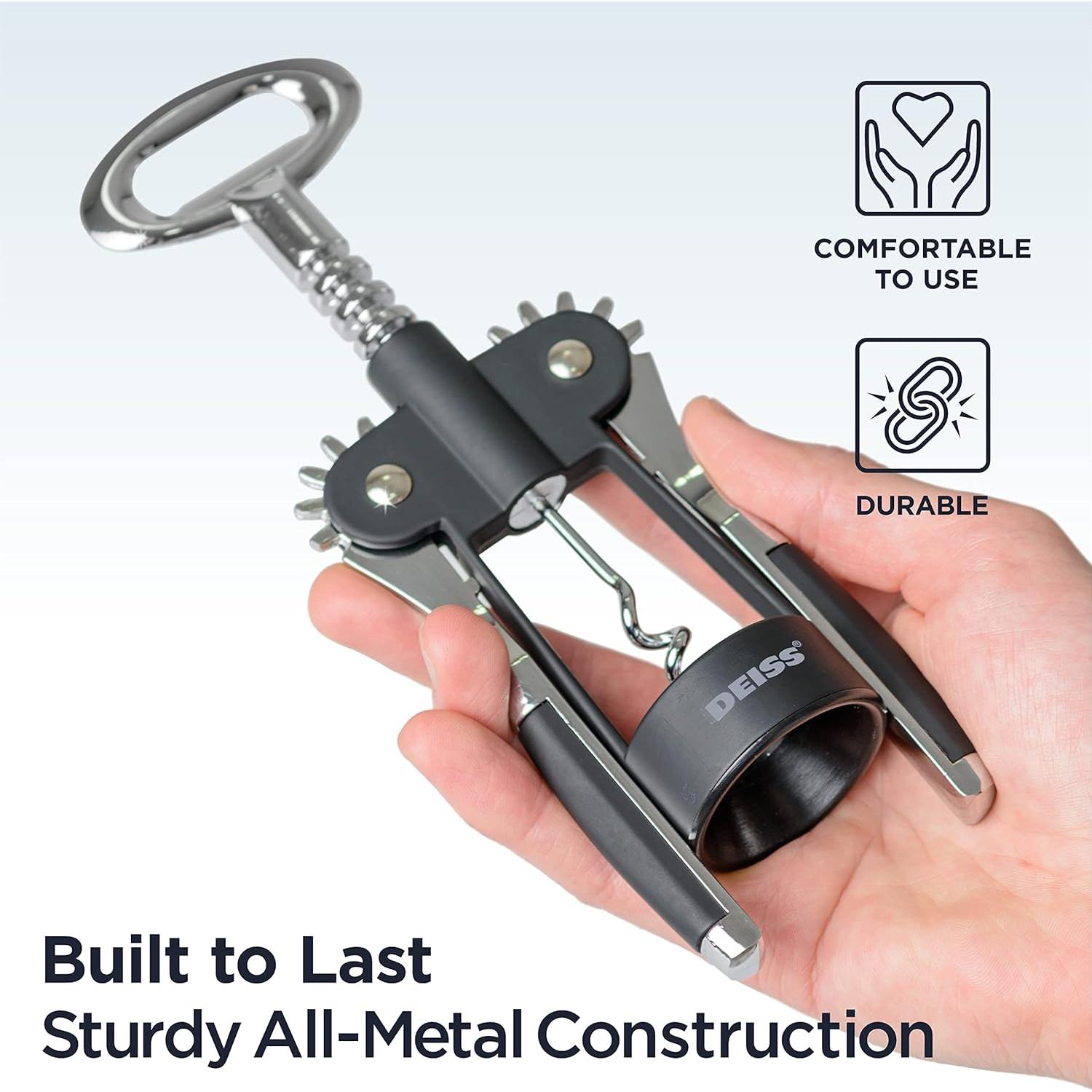 Bomba de Vacío Conservadora de Vino Deiss PRO con 3 Tapones