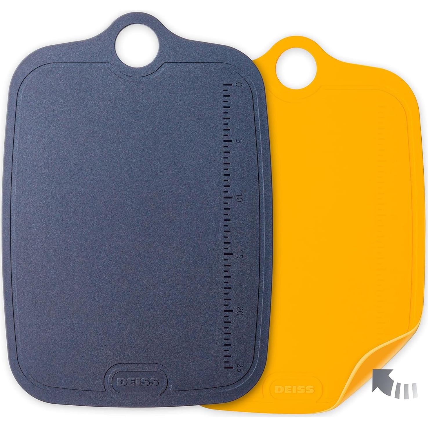 Pelador de Verduras Giratorio Deiss PRO y Tabla de Cortar TPU