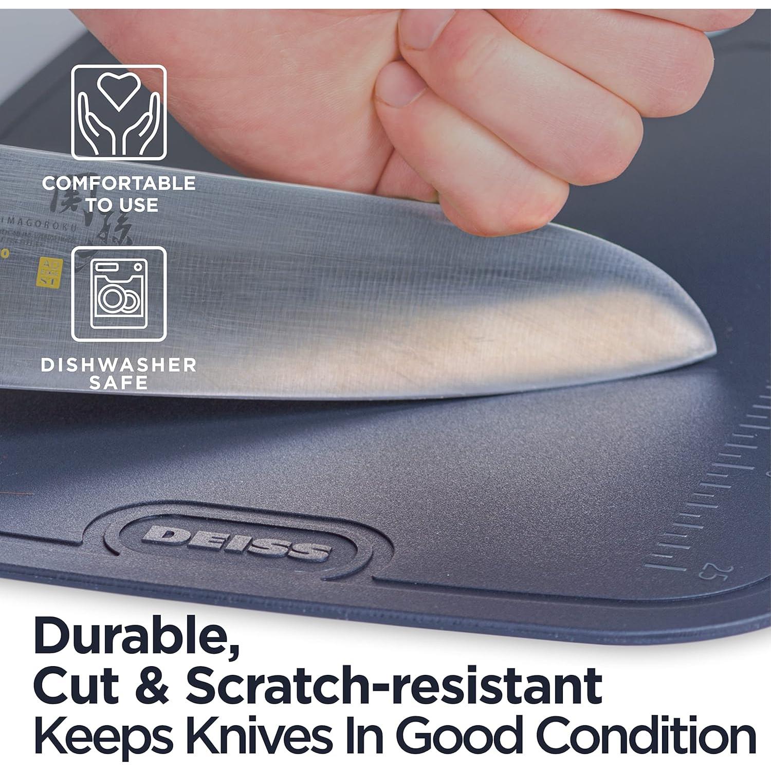 Pelador de Verduras Giratorio Deiss PRO y Tabla de Cortar TPU