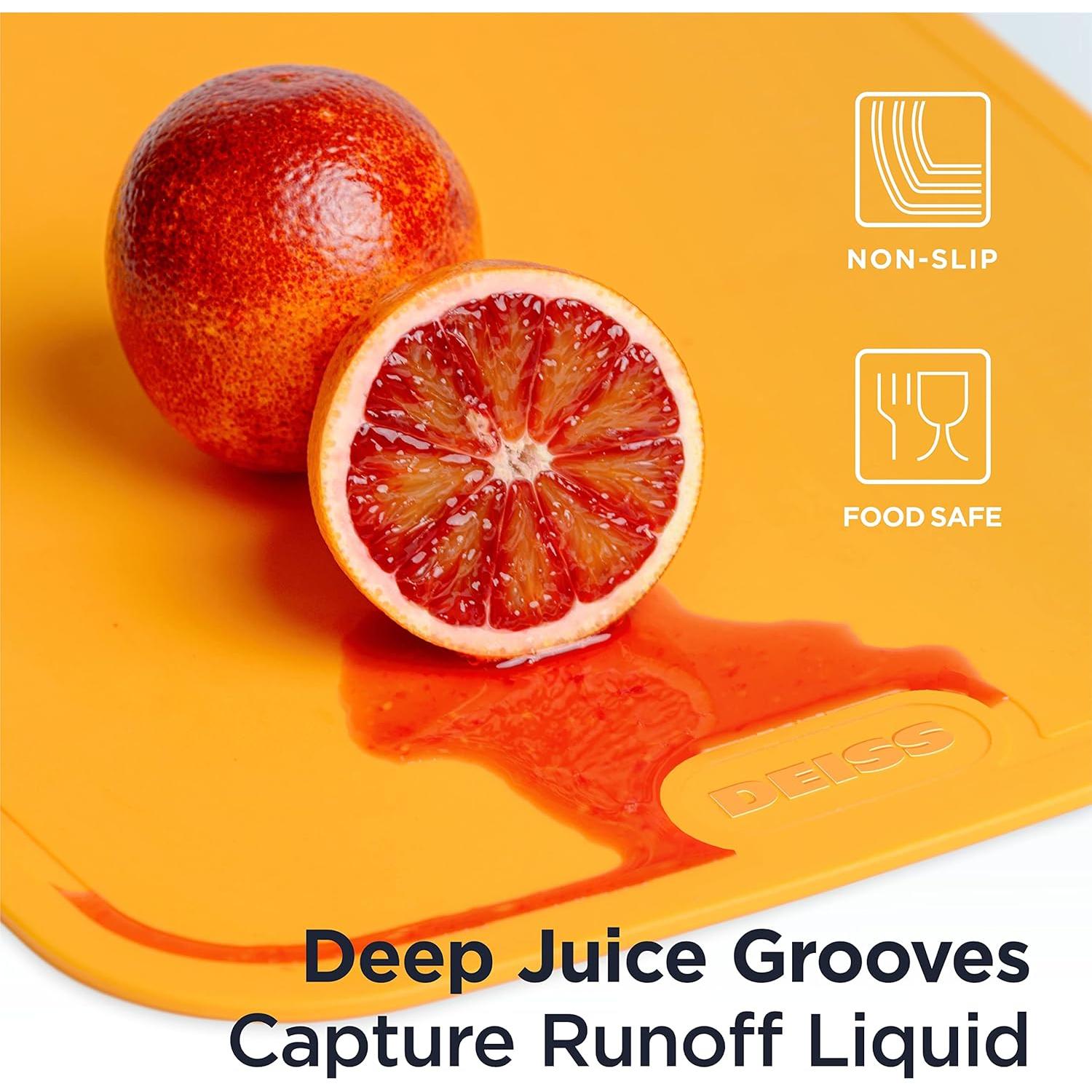 Pelador de Verduras Giratorio Deiss PRO y Tabla de Cortar TPU