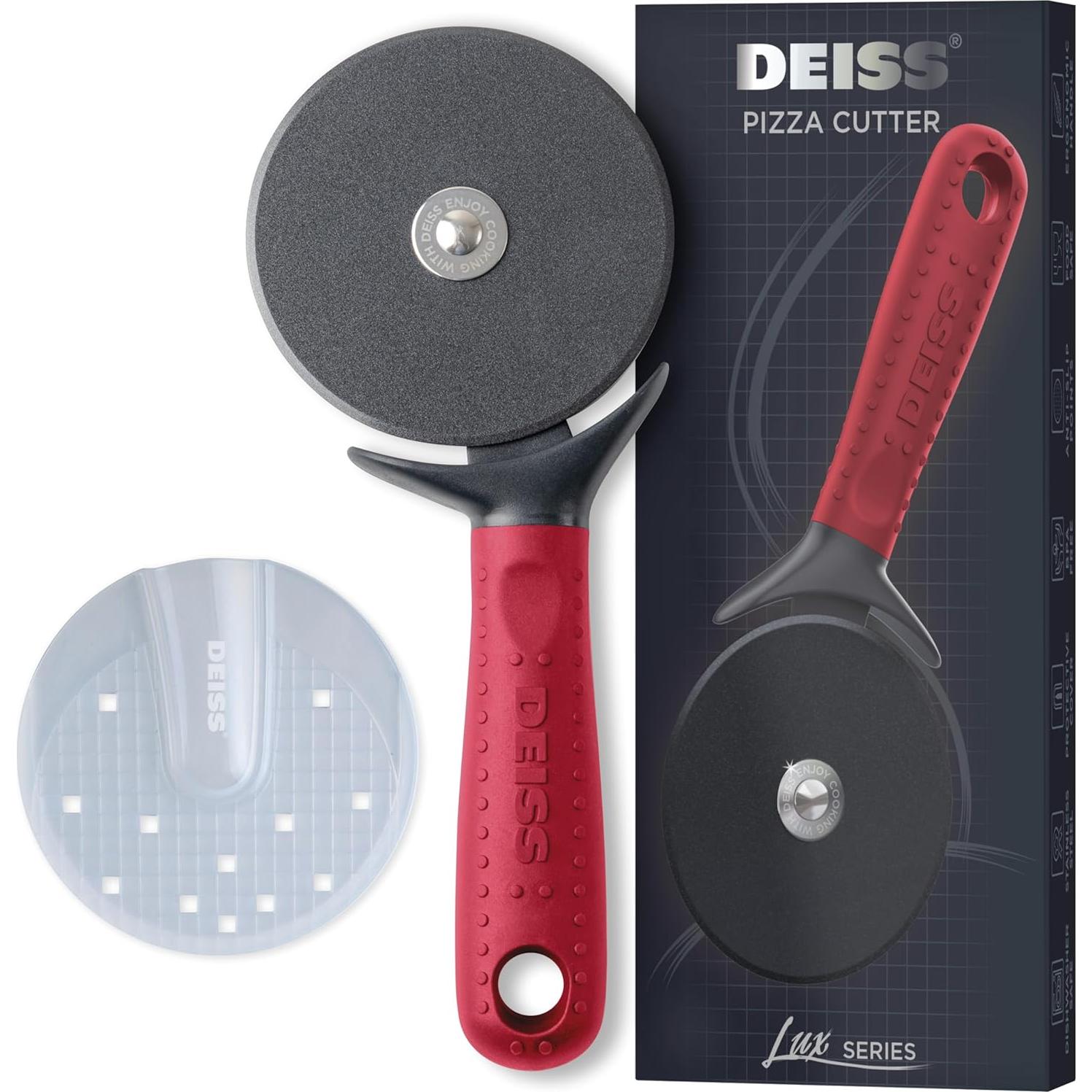 Cortador de Pizza Deiss Lux y Descorazonador de Manzanas