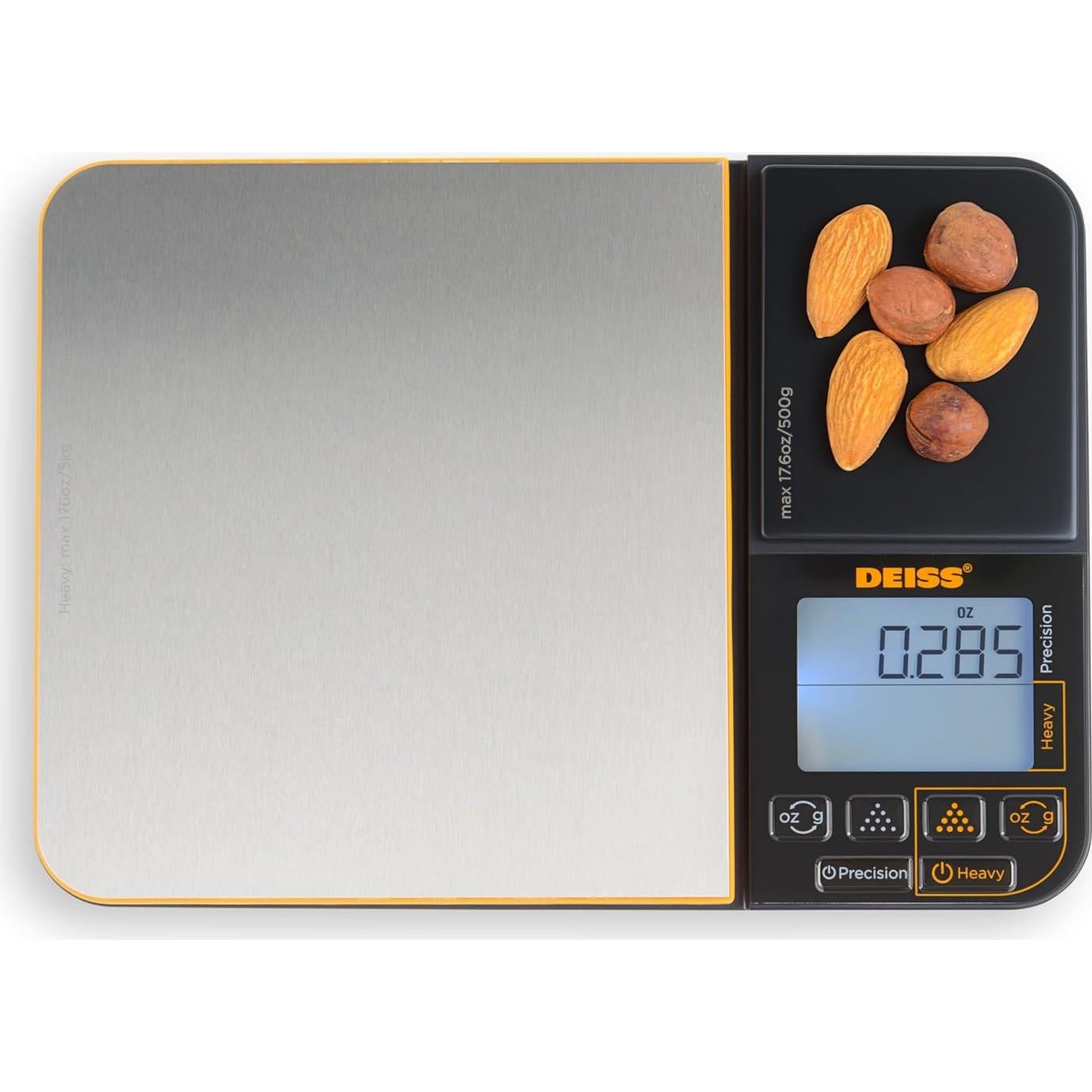 Cortador de Pizza y Balanza Digital Deiss PRO 5kg/500g