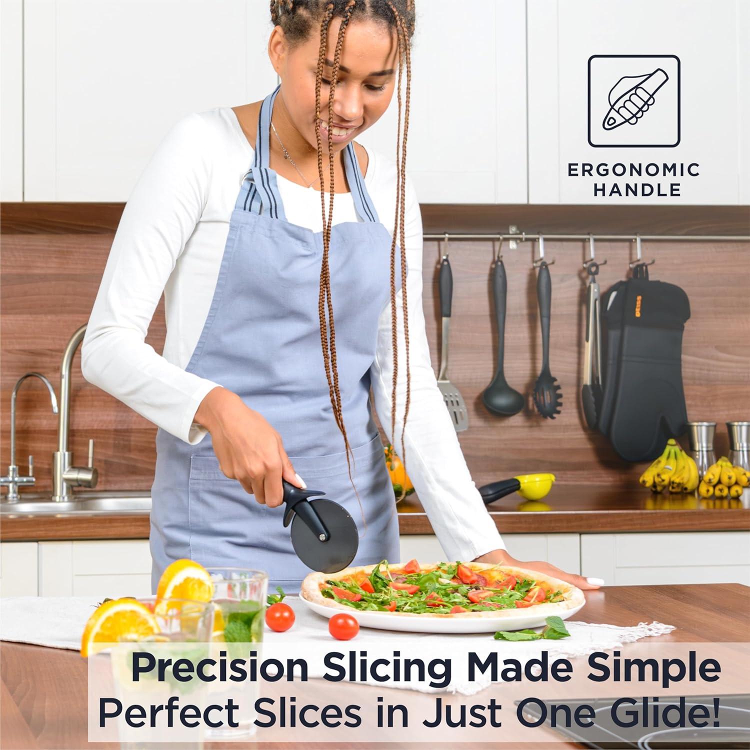 Cortador de Pizza y Balanza Digital Deiss PRO 5kg/500g