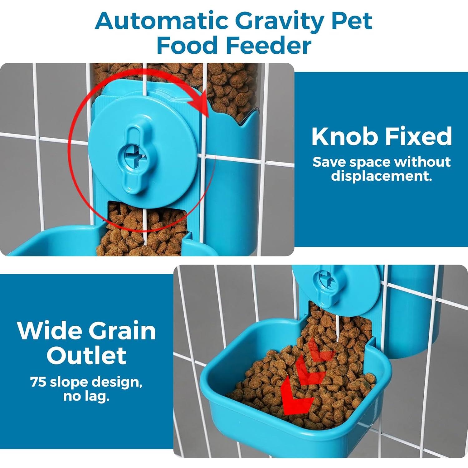 Dispensador Automático de Comida VANNON 992g para Mascotas Pequeñas