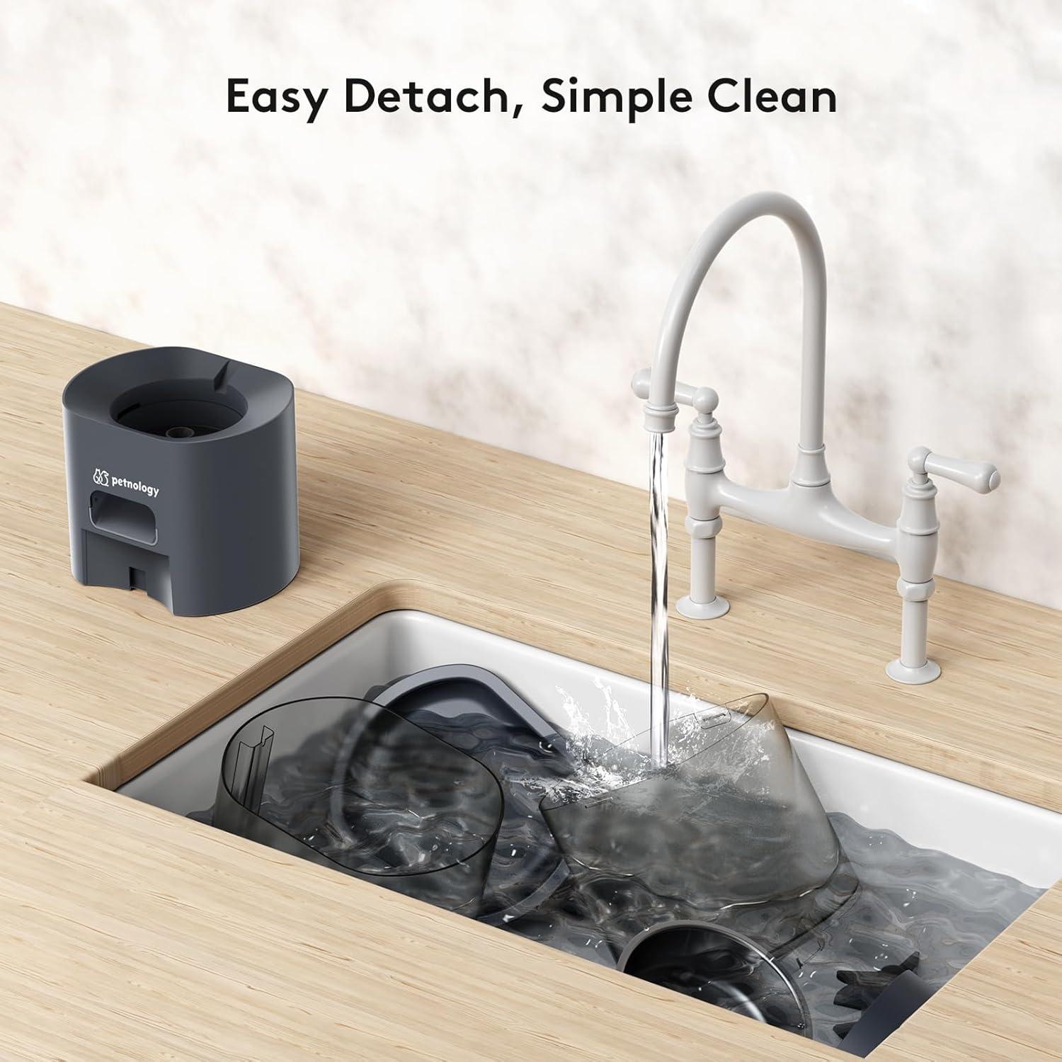 Comedero Automático Programable HSL 3L para Gatos y Perros