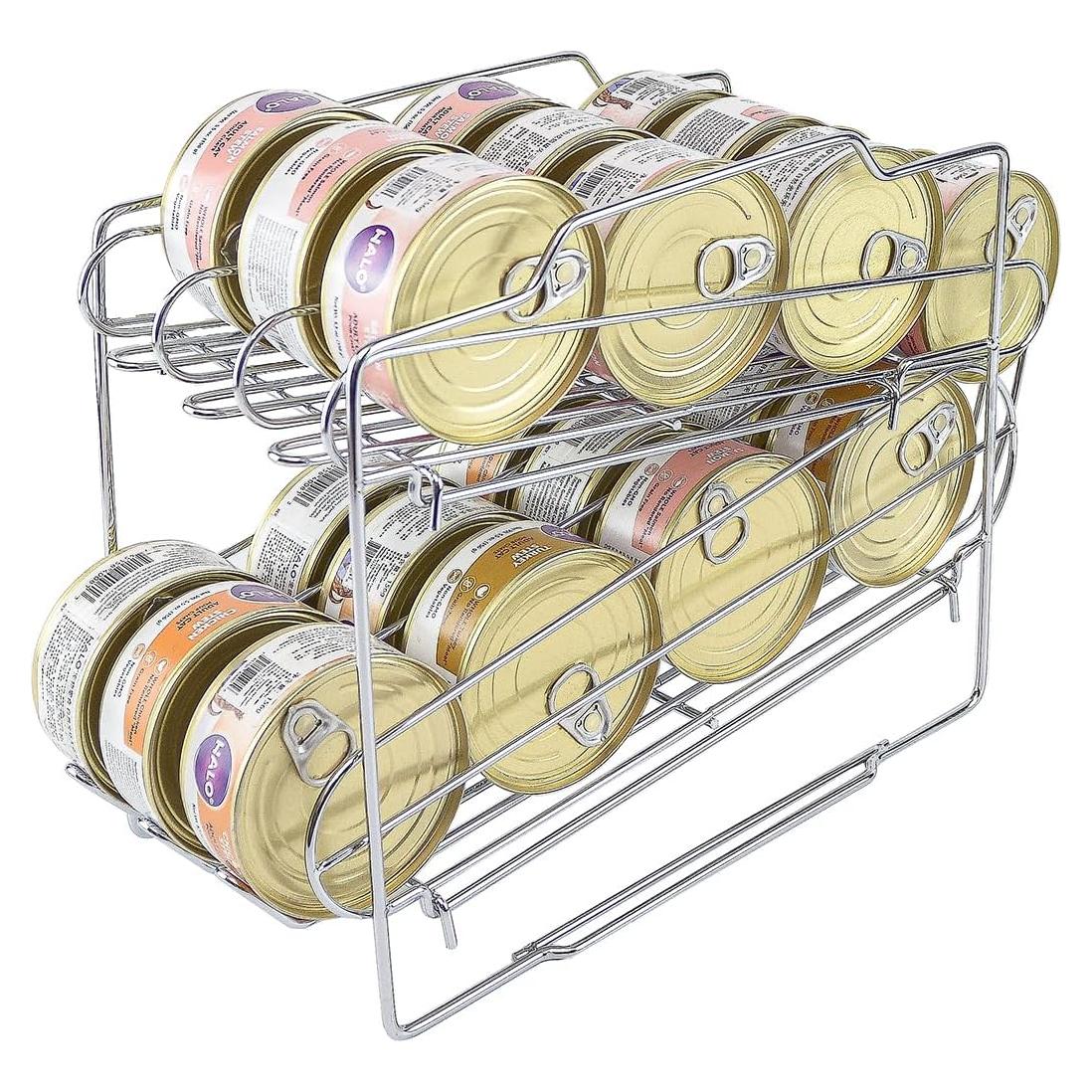 Organizador de Latas de Comida para Gatos WIWIWISAM - Capacidad 24 Latas