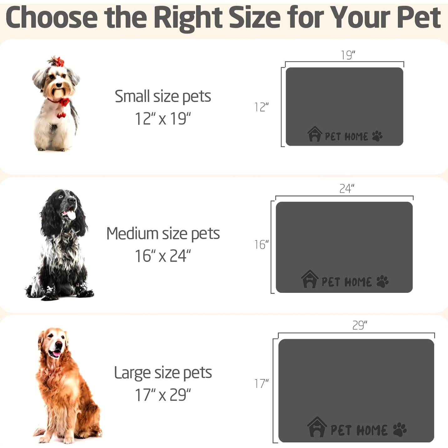 Alfombrilla Absorbente Antideslizante para Mascotas Onetose 43x74cm