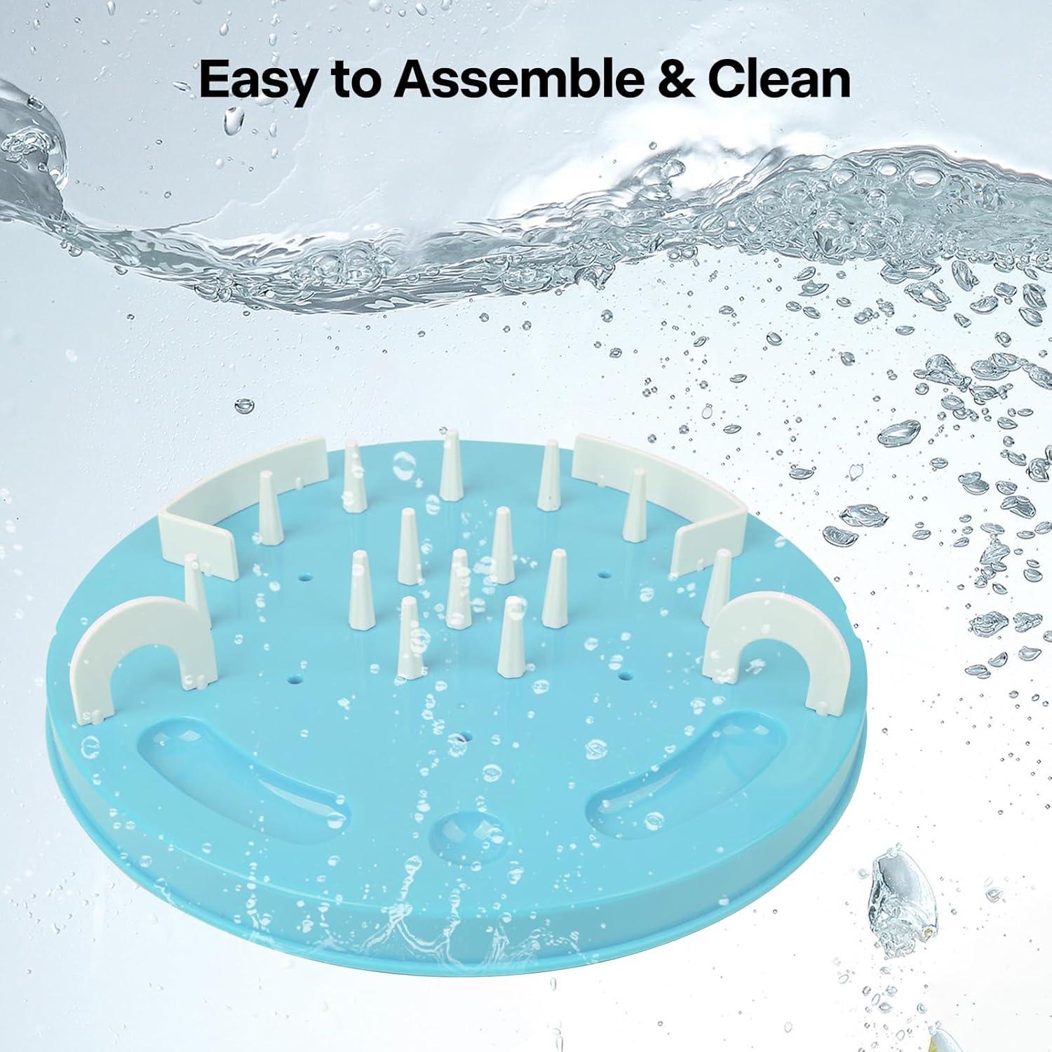 PAWISE Rompecabezas Interactivo para Gatos 30x30 cm Alimentación Lenta