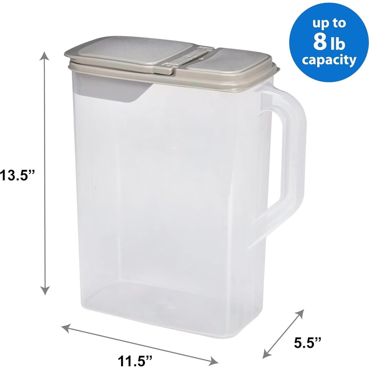 Contenedor de Almacenamiento de Comida para Mascotas Buddeez 7.57L