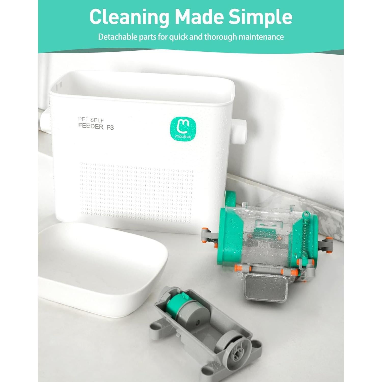 Dispensador Automático de Comida para Mascotas Maother 8L