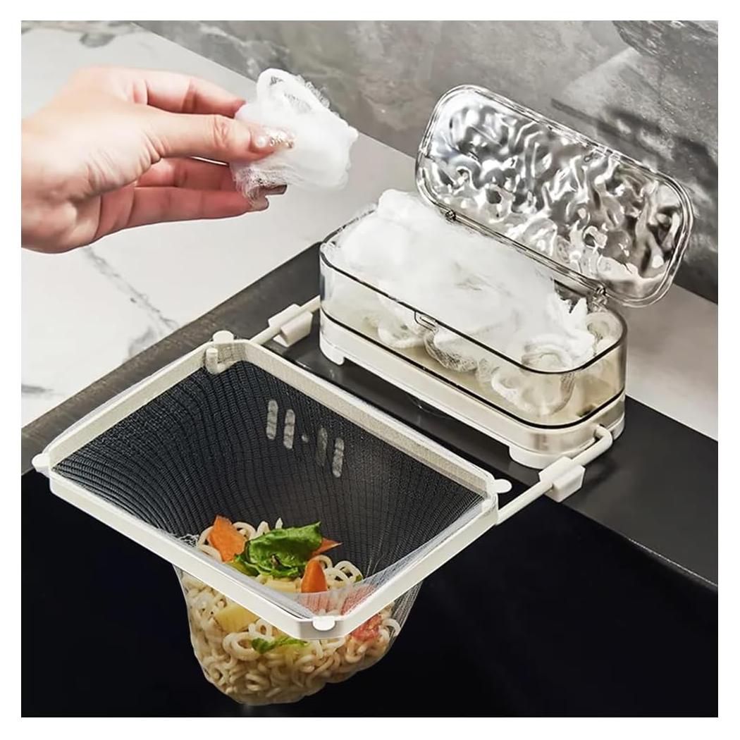 Colador de Fregadero WAYUTO con 100 Bolsas Desechables