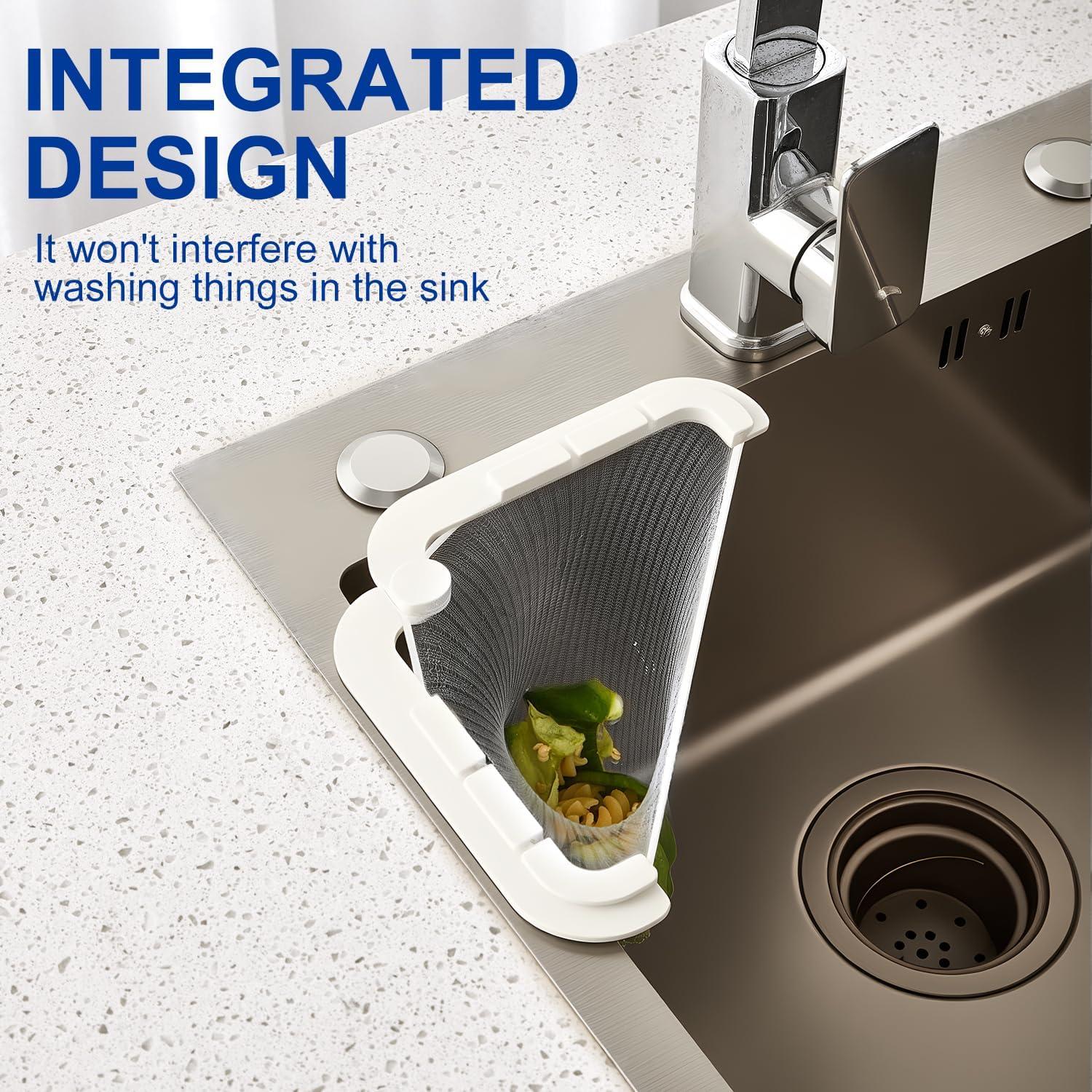 Colador Colgante para Fregadero NYUDN + 100 Bolsas de Malla