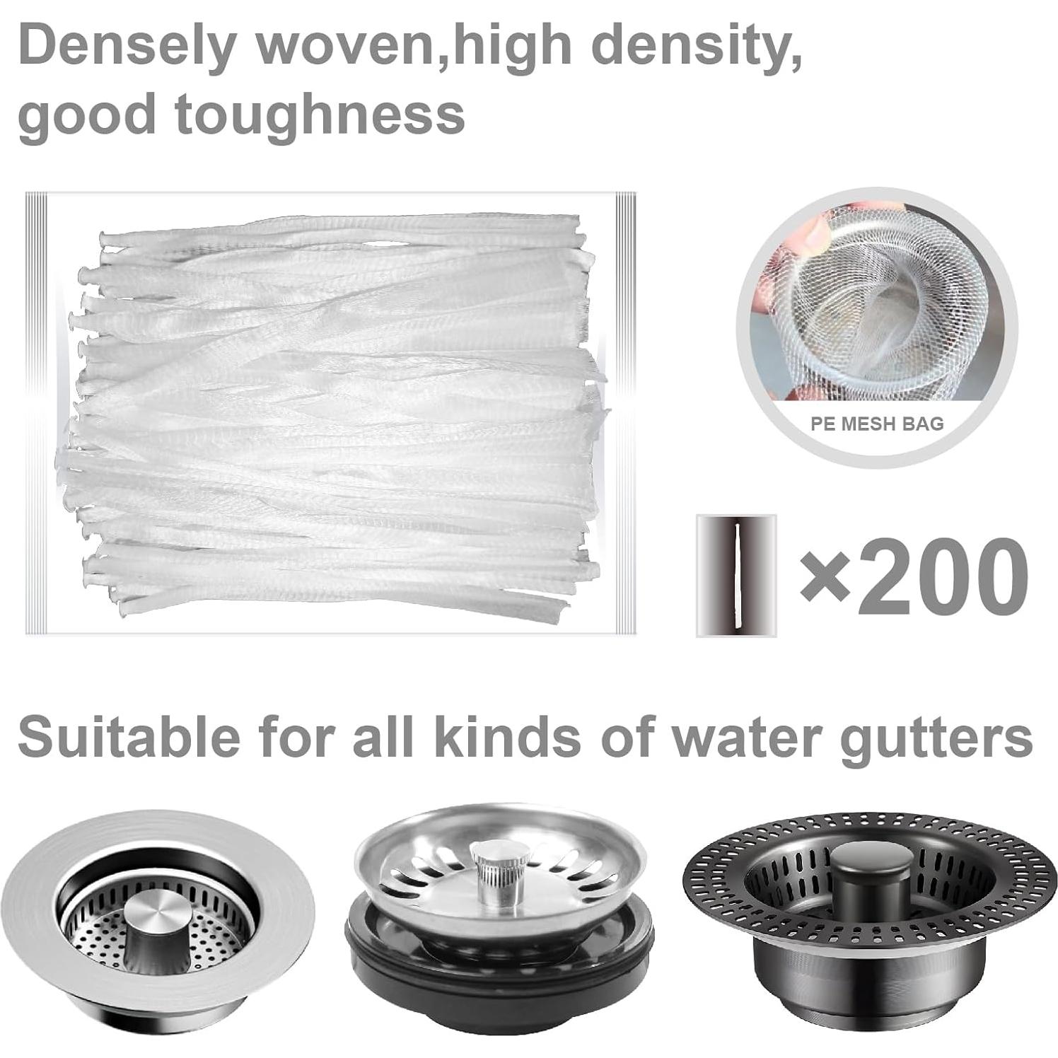 Bolsas de Filtro de Fregadero Gokyvei 200PCS Desechables