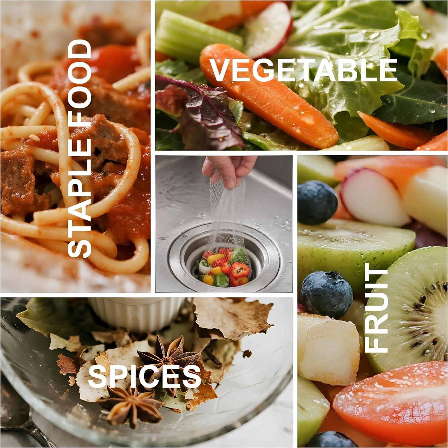 Bolsas de Filtro de Fregadero Gokyvei 200PCS Desechables