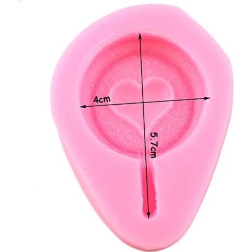 Molde de Silicona 5 Piezas para Helados y Postres Playing Mold