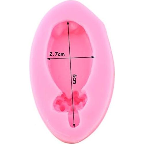 Molde de Silicona 5 Piezas para Helados y Postres Playing Mold