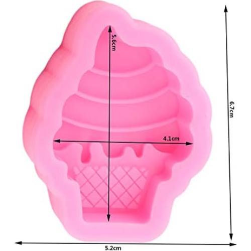 Molde de Silicona 5 Piezas para Helados y Postres Playing Mold
