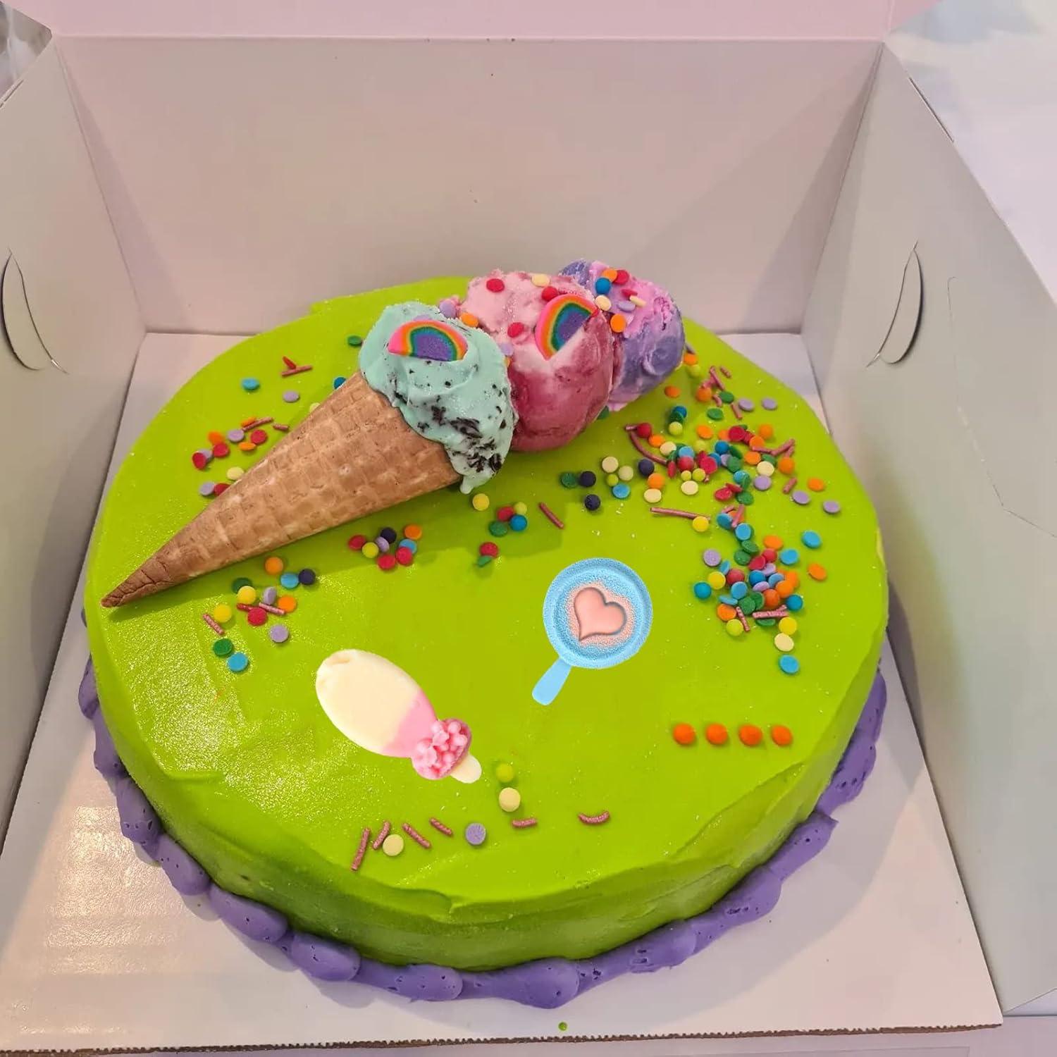 Molde de Silicona para Conos de Helado 4 Pcs ywzbomoldrm