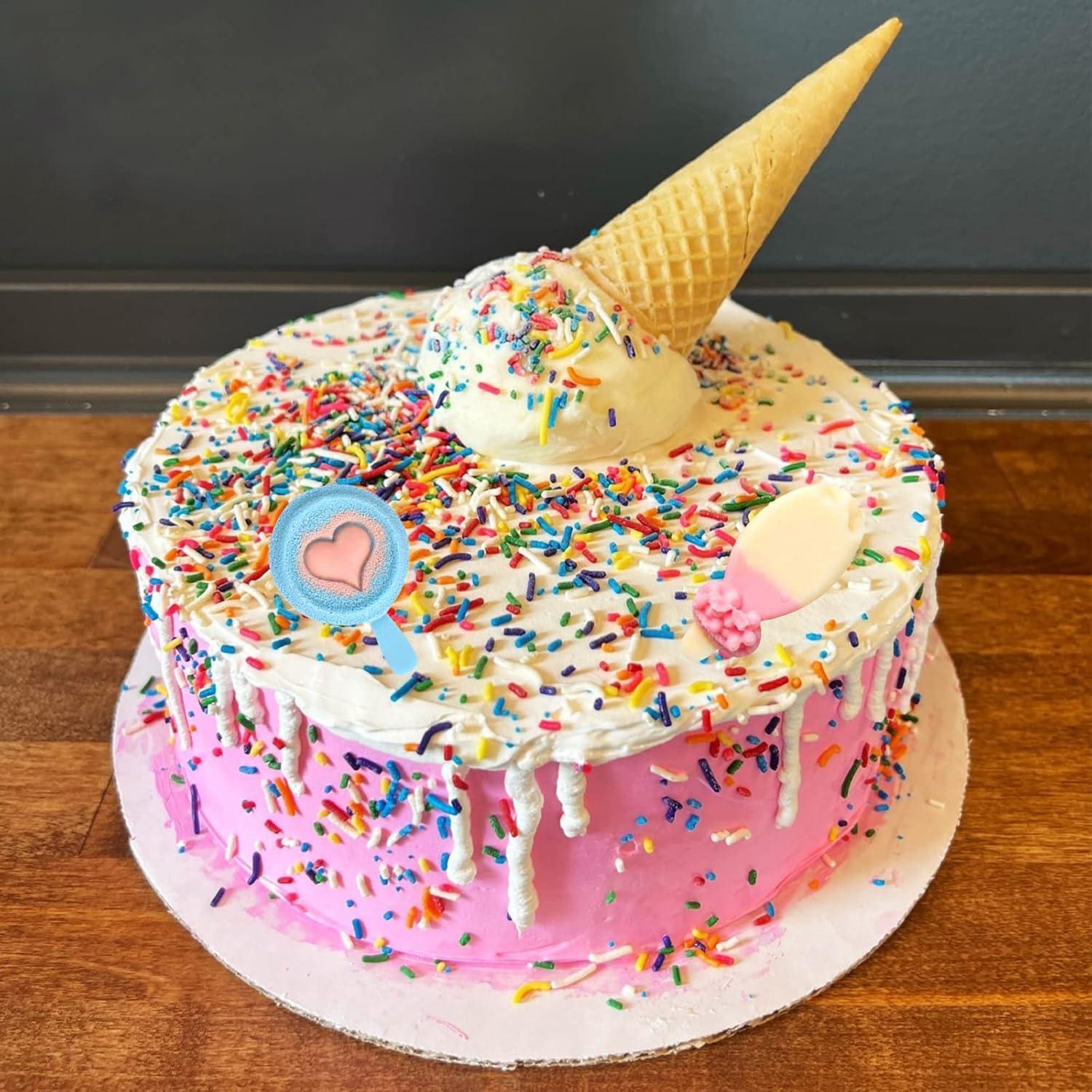 Molde de Silicona para Conos de Helado 4 Pcs ywzbomoldrm