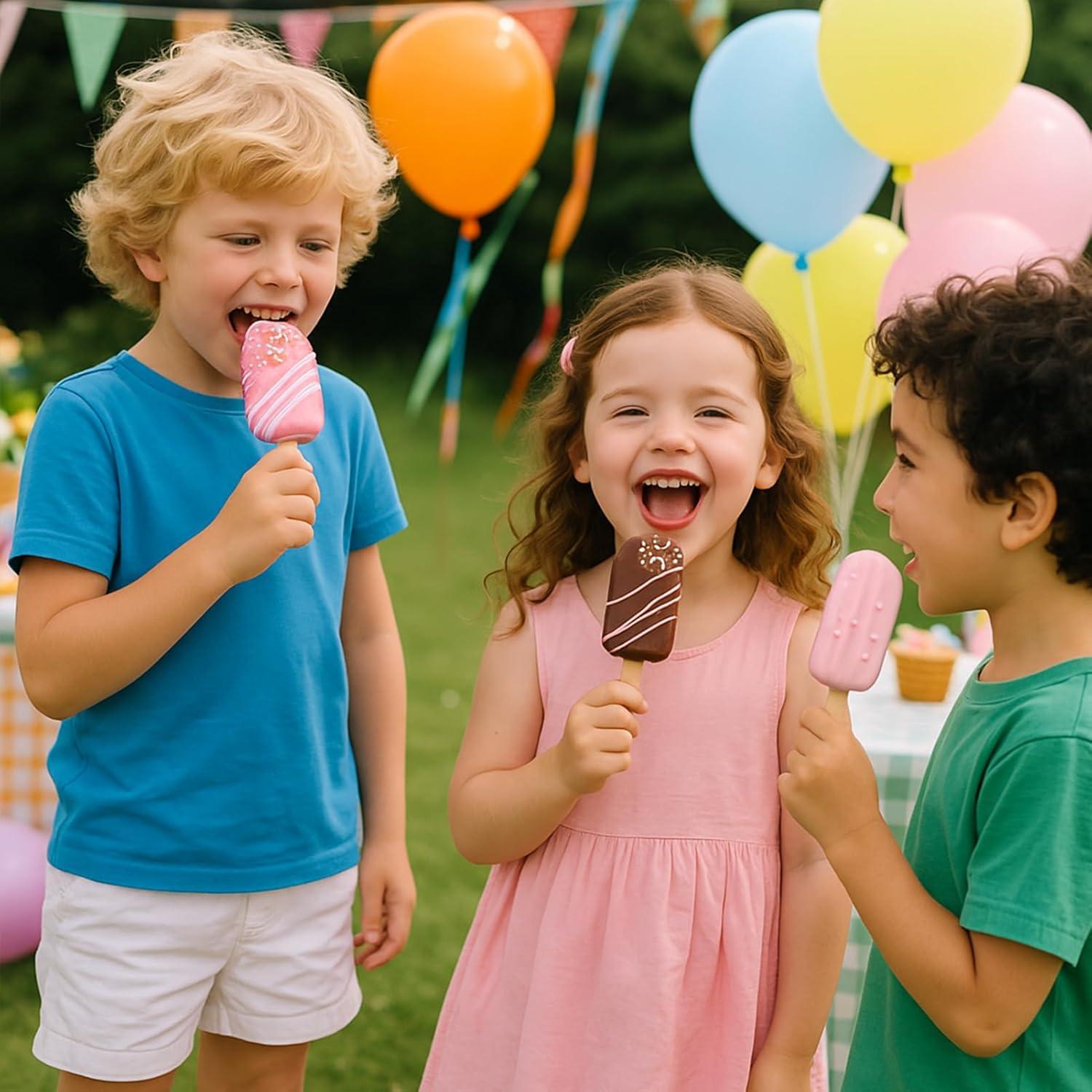 Moldes de Silicona para Cake Pops Mity Rain - 2 Piezas con 100 Palitos