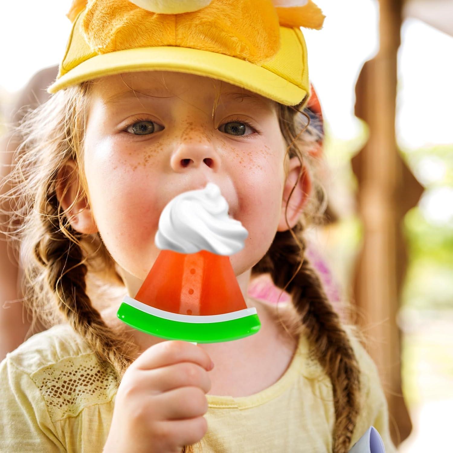 Moldes de Paletas de Sandía ACJRYO - 4 Cavidades Sin BPA