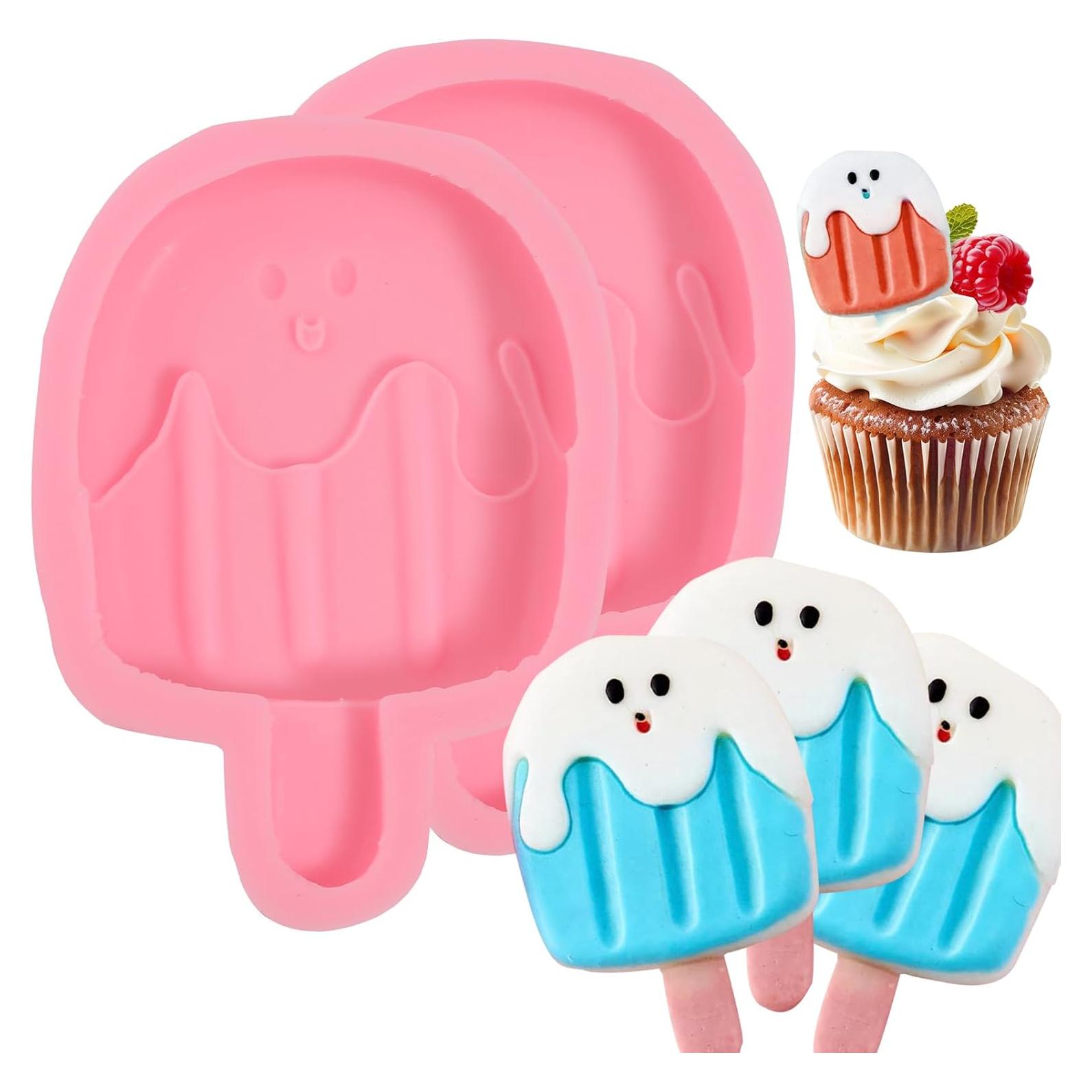 Molde de Silicona para Helado nklbio - 2 Piezas 25.4 cm