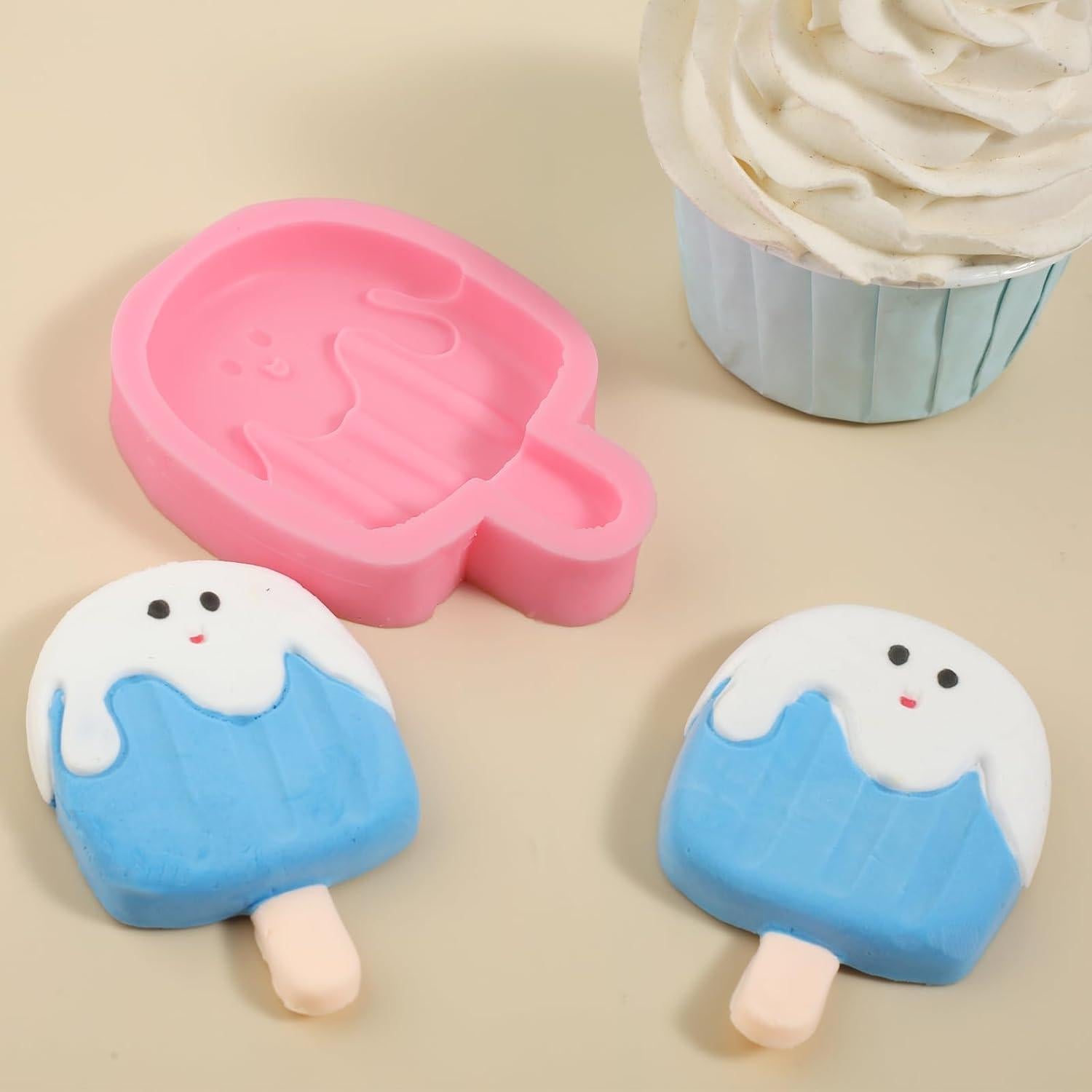 Molde de Silicona para Helado nklbio - 2 Piezas 25.4 cm