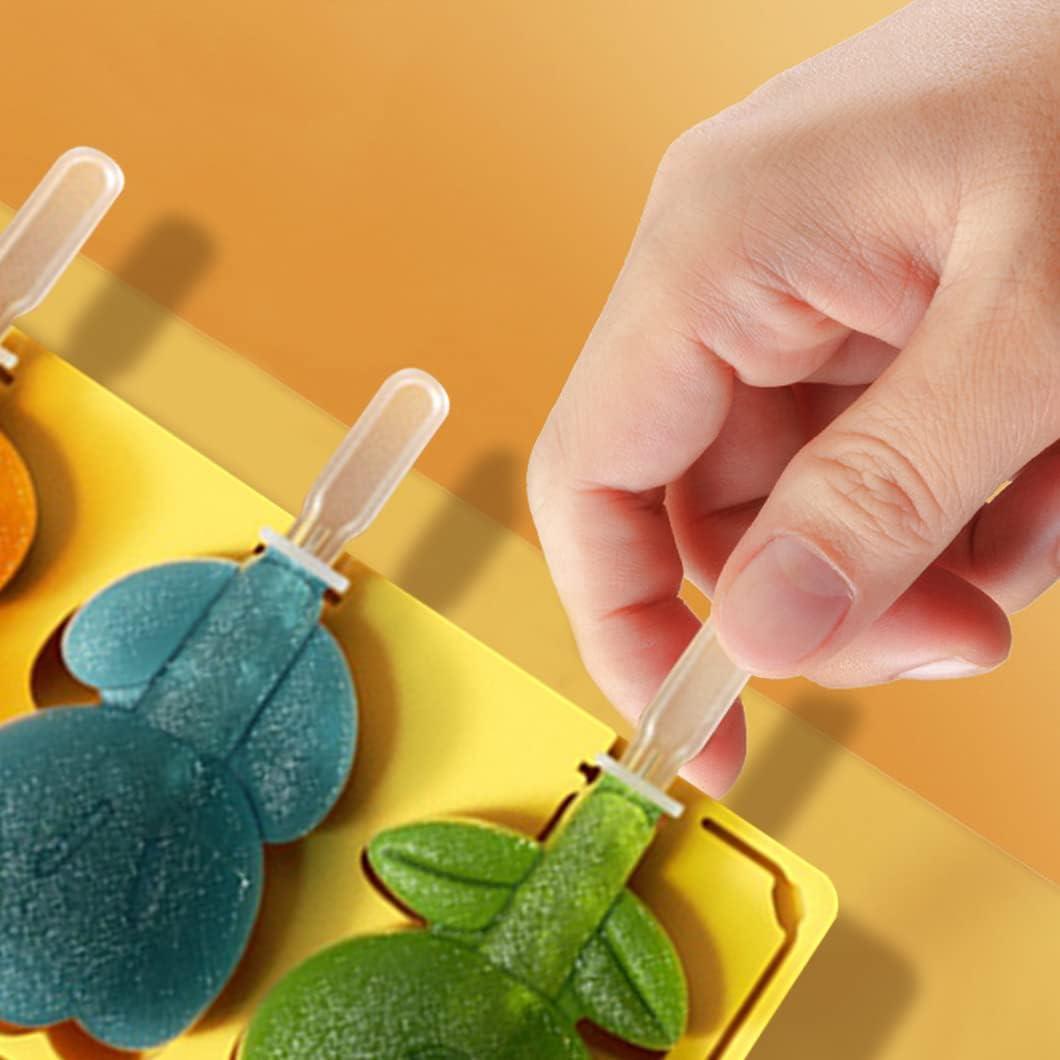 Moldes de Helado Rolin Roly Silicona Flor Rosa 19x9.5cm