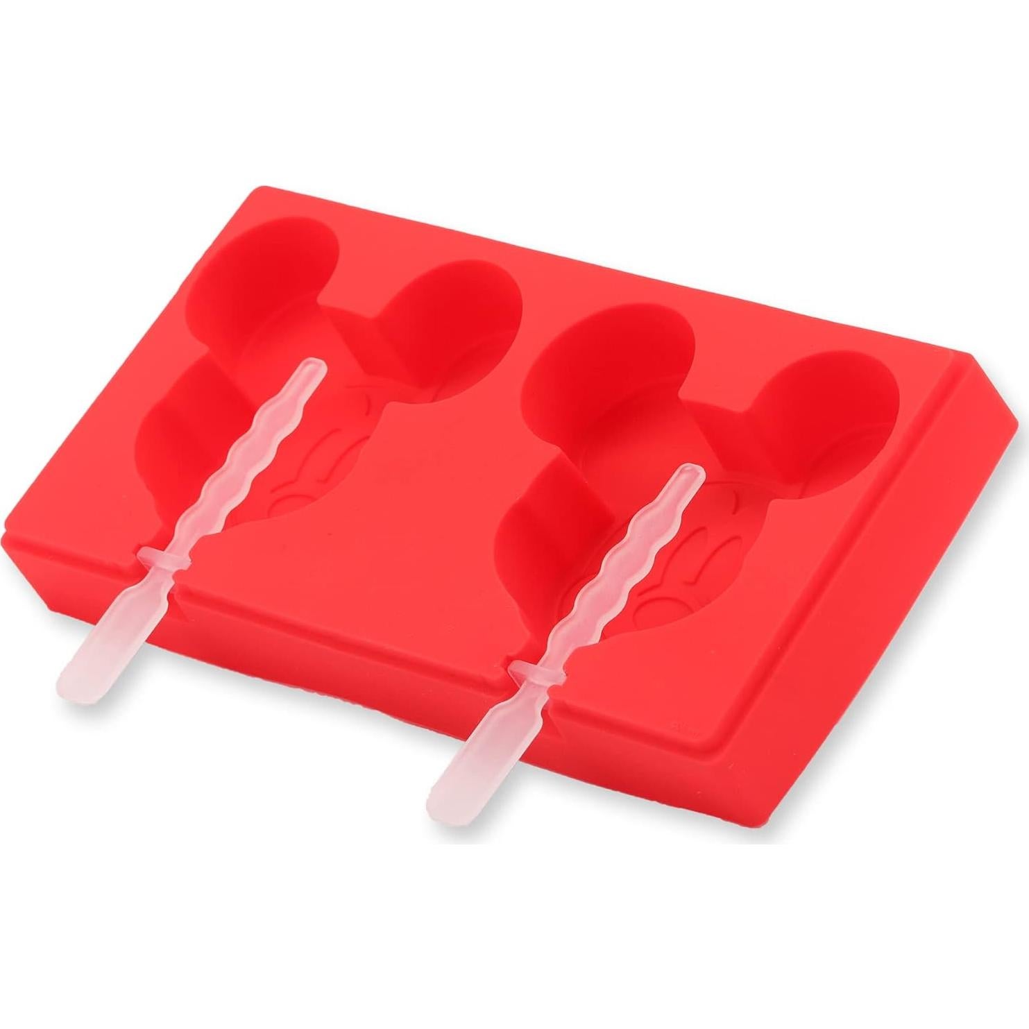 Molde de Silicona Mickey Mouse Rojo Open Road Brands 19.05 cm