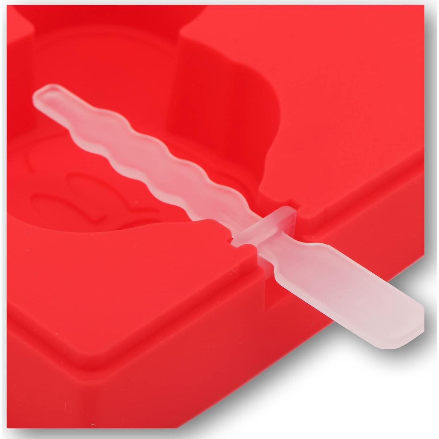 Molde de Silicona Mickey Mouse Rojo Open Road Brands 19.05 cm