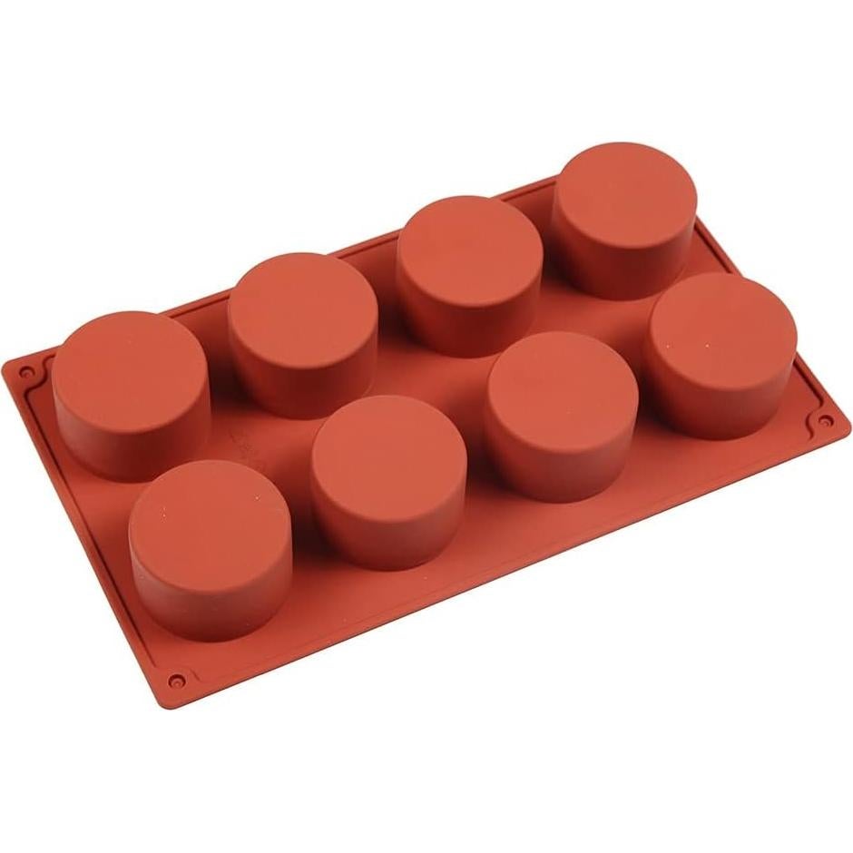 Molde de Silicona 8 Cavidades TUKE para Hornear Postres