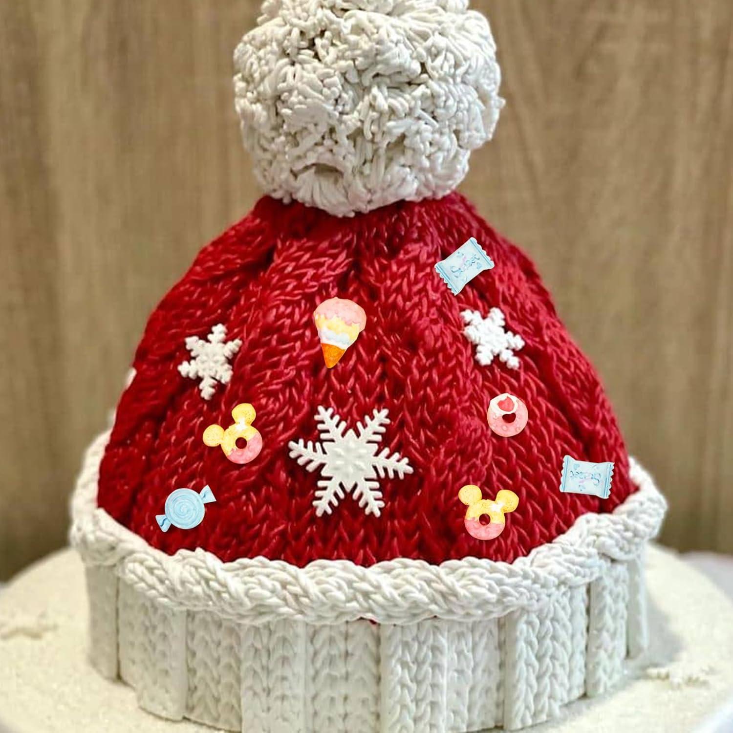 Molde de Silicona para Fondant Suéter Mini 3 Pcs ywzbomoldrm