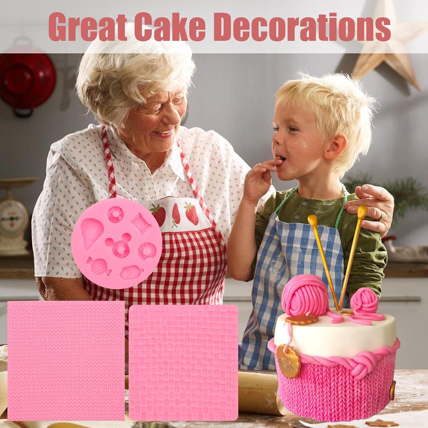 Molde de Silicona para Fondant Suéter Mini 3 Pcs ywzbomoldrm