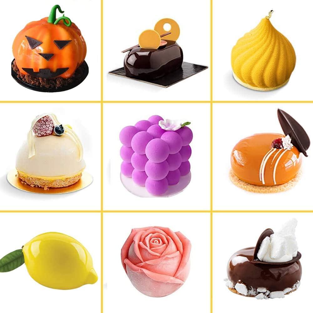 Molde de Silicona AFINSEA para Pastel de Mousse 15 Cavidades