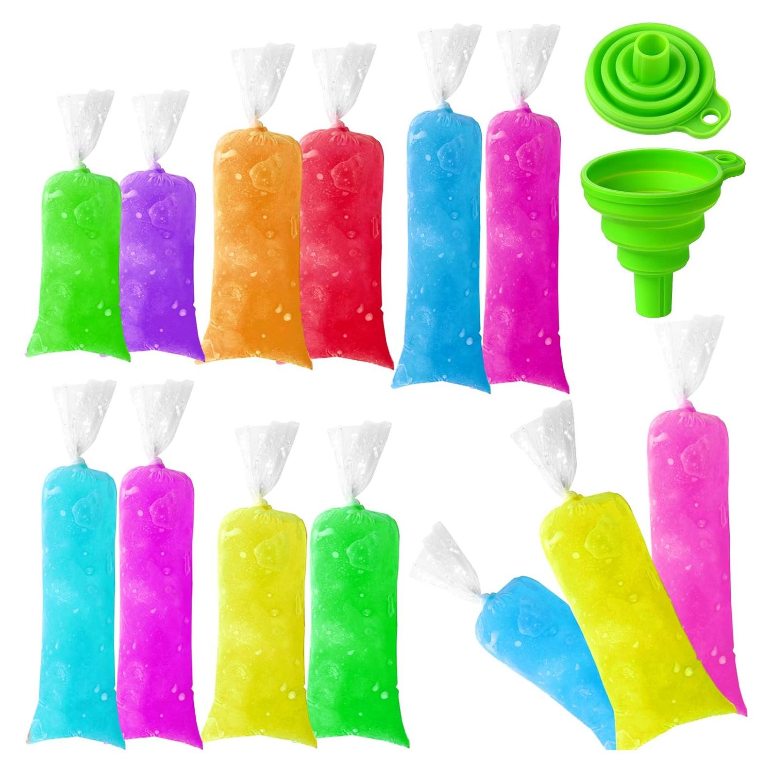300 Bolsas de Lolly de Hielo Desechables Patelai con Embudo