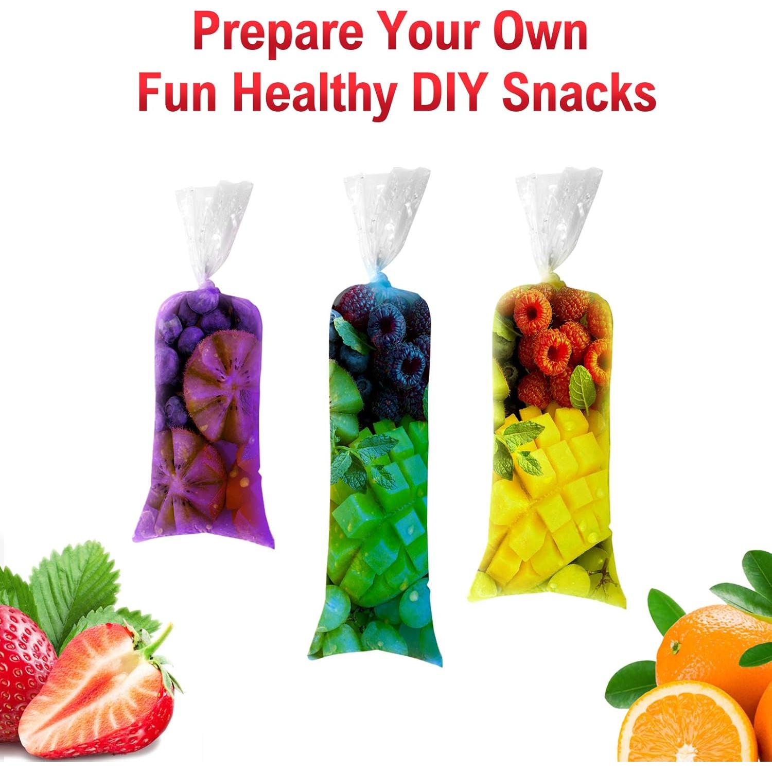 300 Bolsas de Lolly de Hielo Desechables Patelai con Embudo